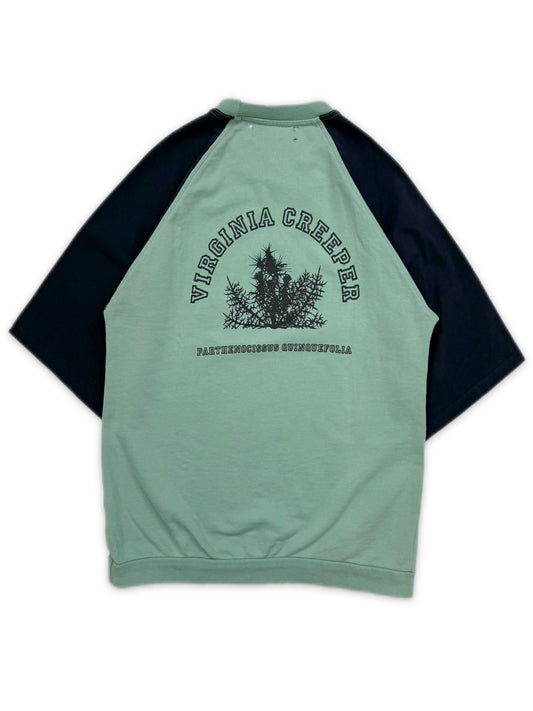 AW02 Raf Simons ‘Virginia Creeper’ Mint Raglan T-Shirt