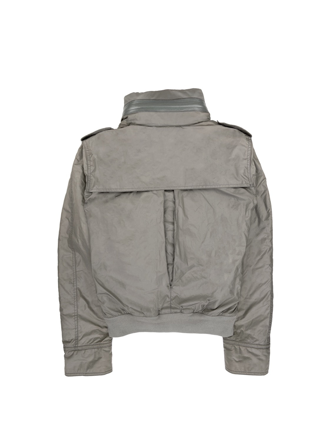 FW07 Alexander McQueen Hooded Mask Down-Fill Cargo Jacket