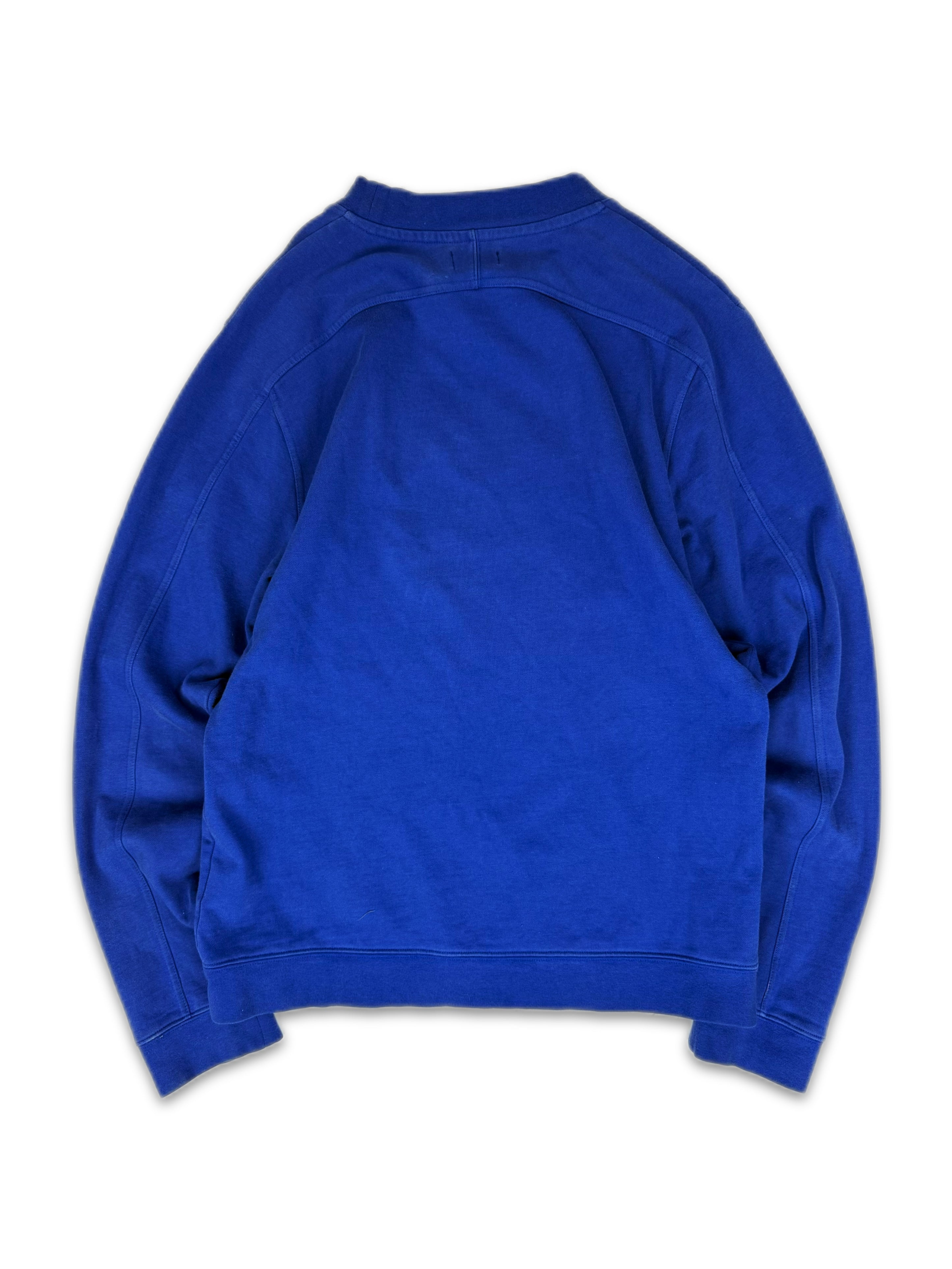 1995 Raf Simons ‘Anchor’ Patch Blue Heavy Weight Crewneck