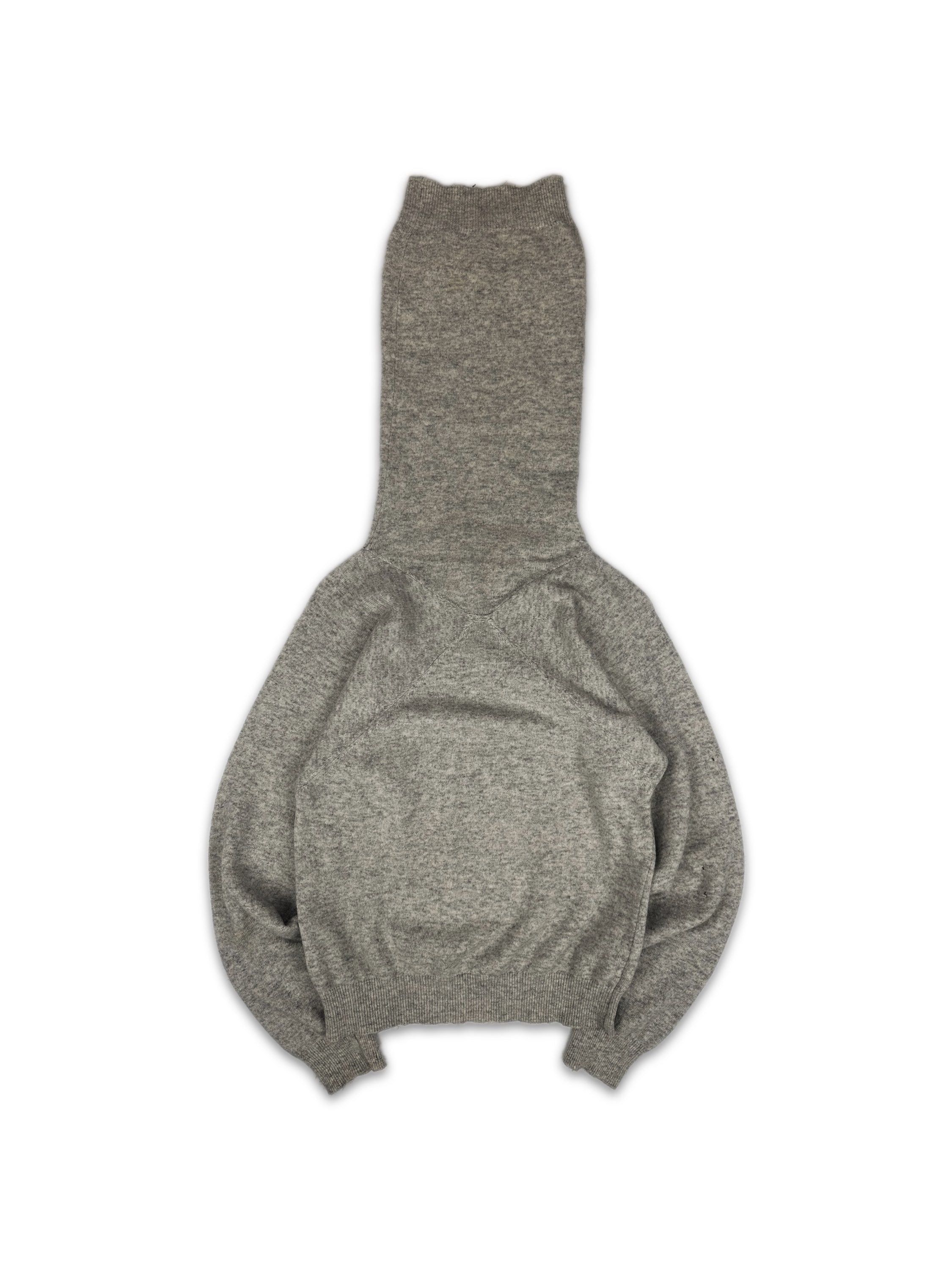 AW04 Maison Margiela ‘Long Neck’ Knitted Turtleneck Sweater