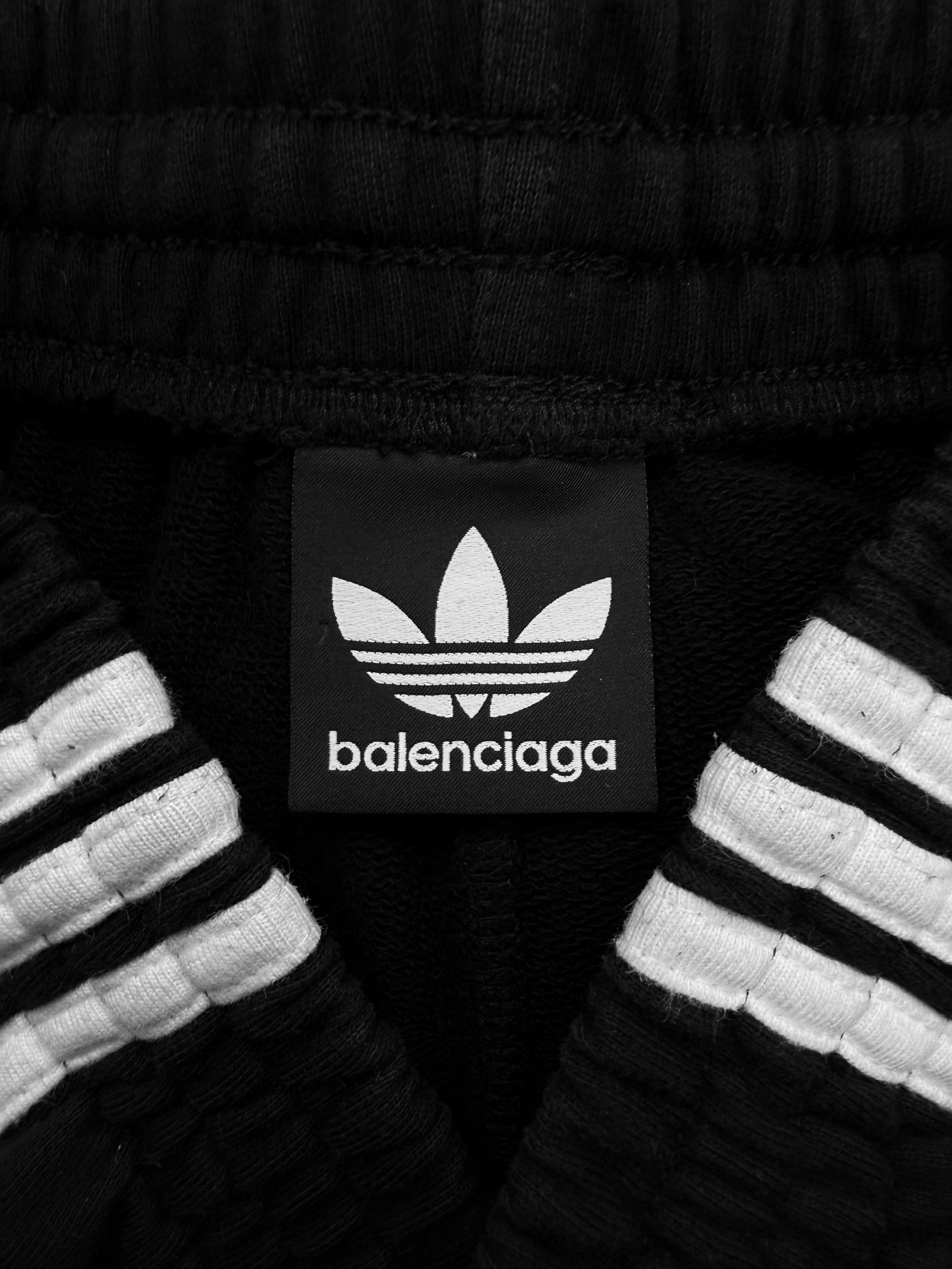 SS23 Balenciaga x Adidas ‘Three Stripe’ Wide Leg Sweat Pants