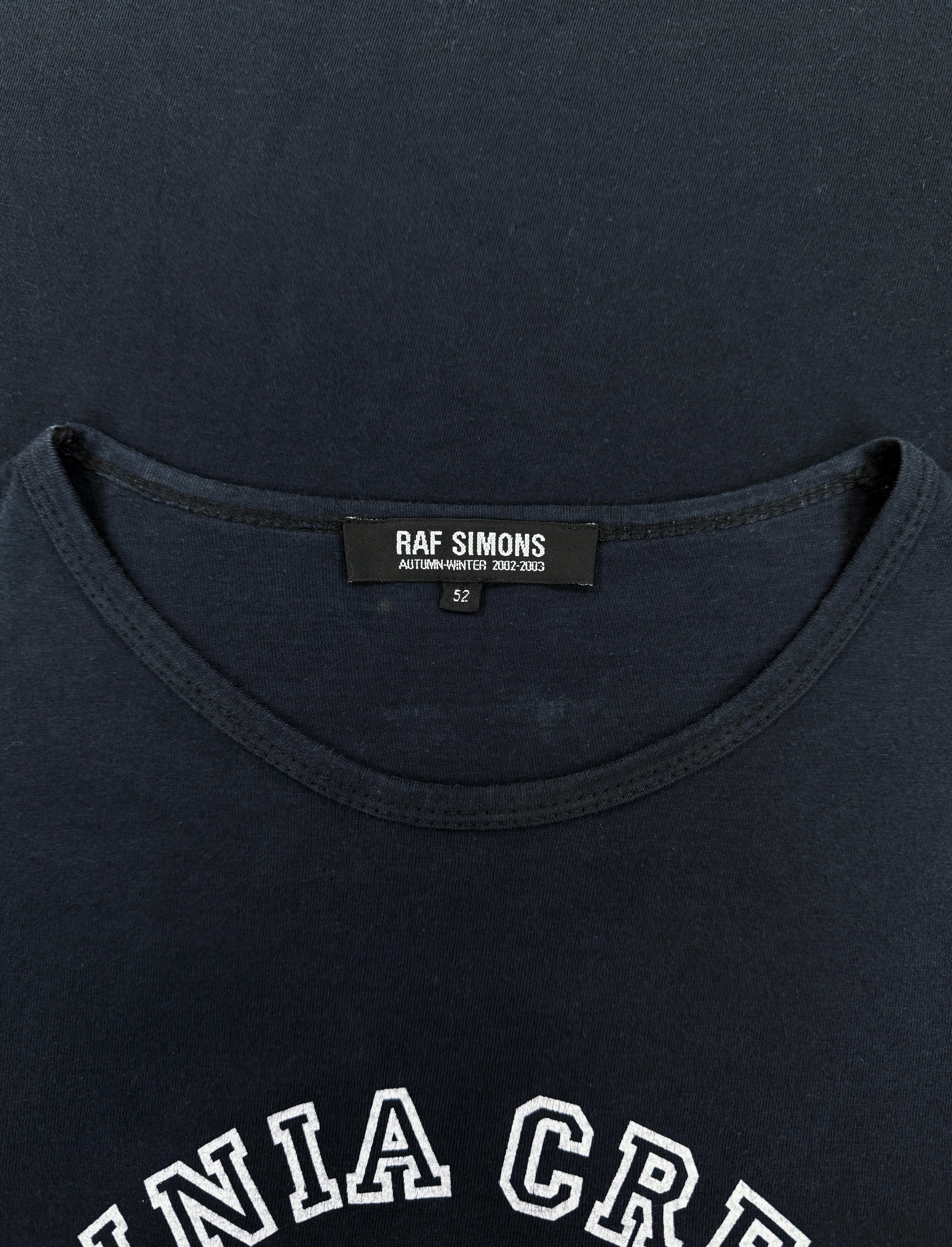 AW02 Raf Simons ‘Virginia Creeper’ Graphic Long Sleeve Shirt