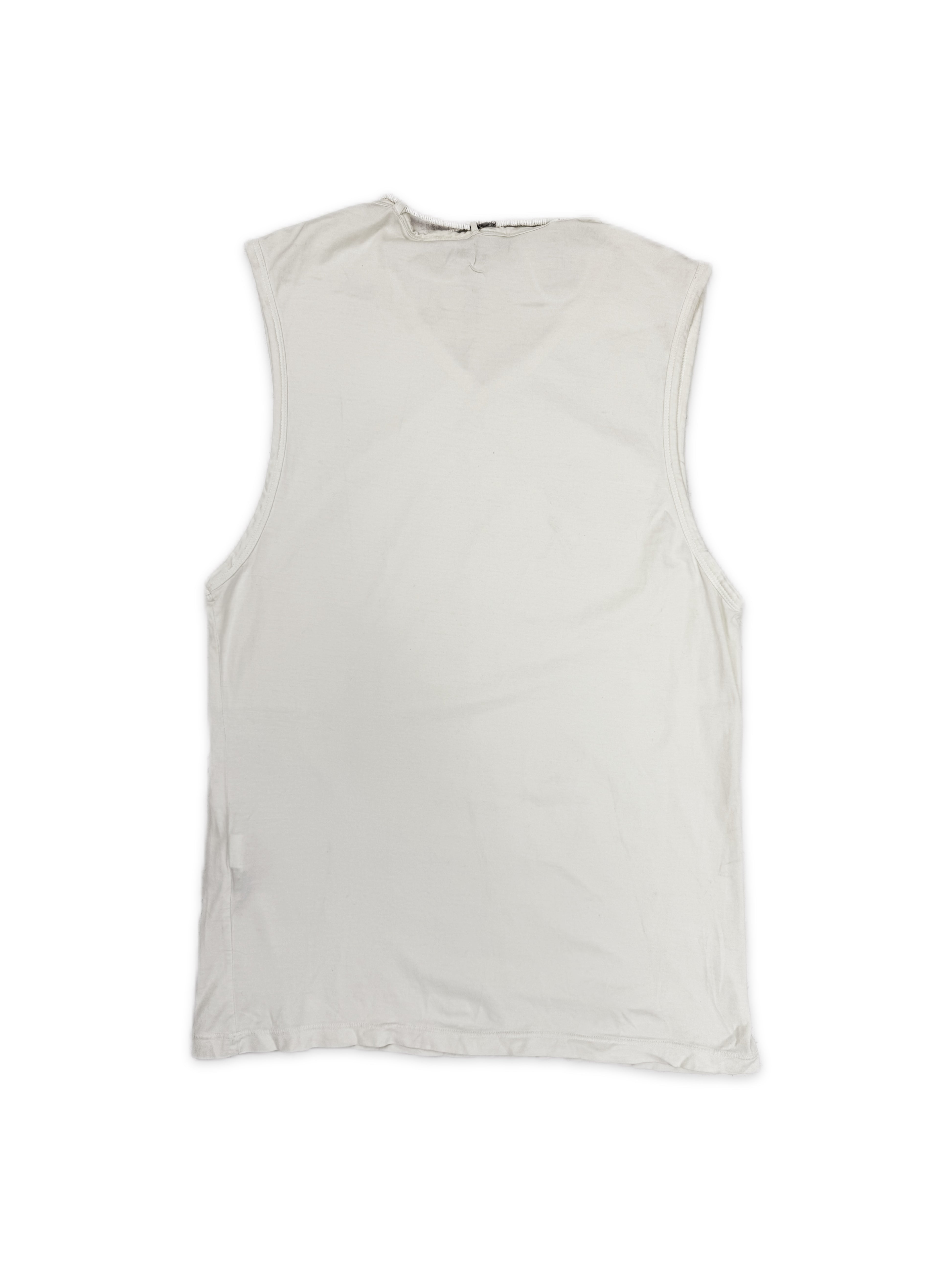 SS04 Raf Simons May The Circle Be Unbroken Meditating Necklace Tank Top