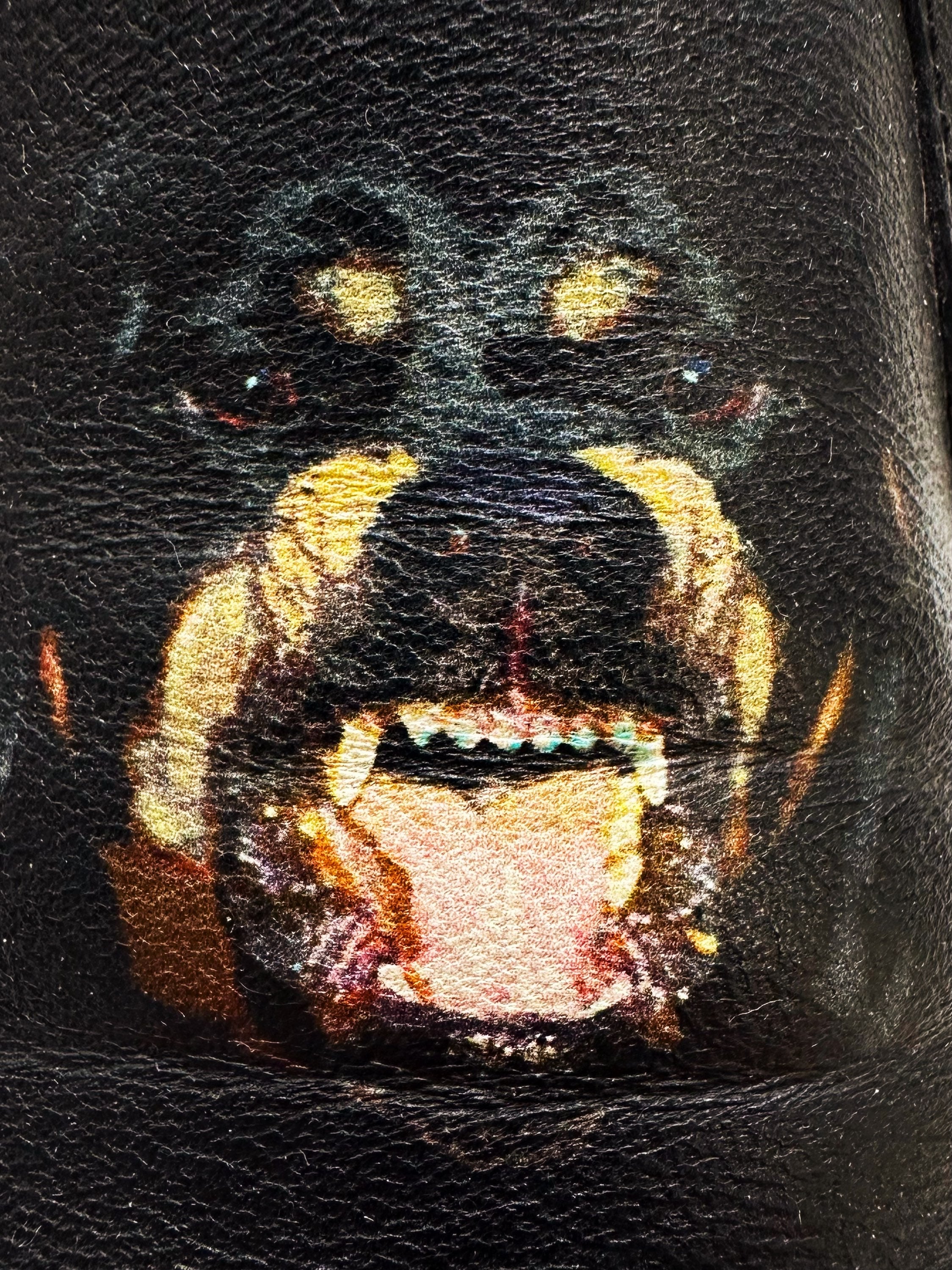 AW11 Givenchy by Ricardo Tisci ‘Rottweiler’ Leather Slip-on Shoes