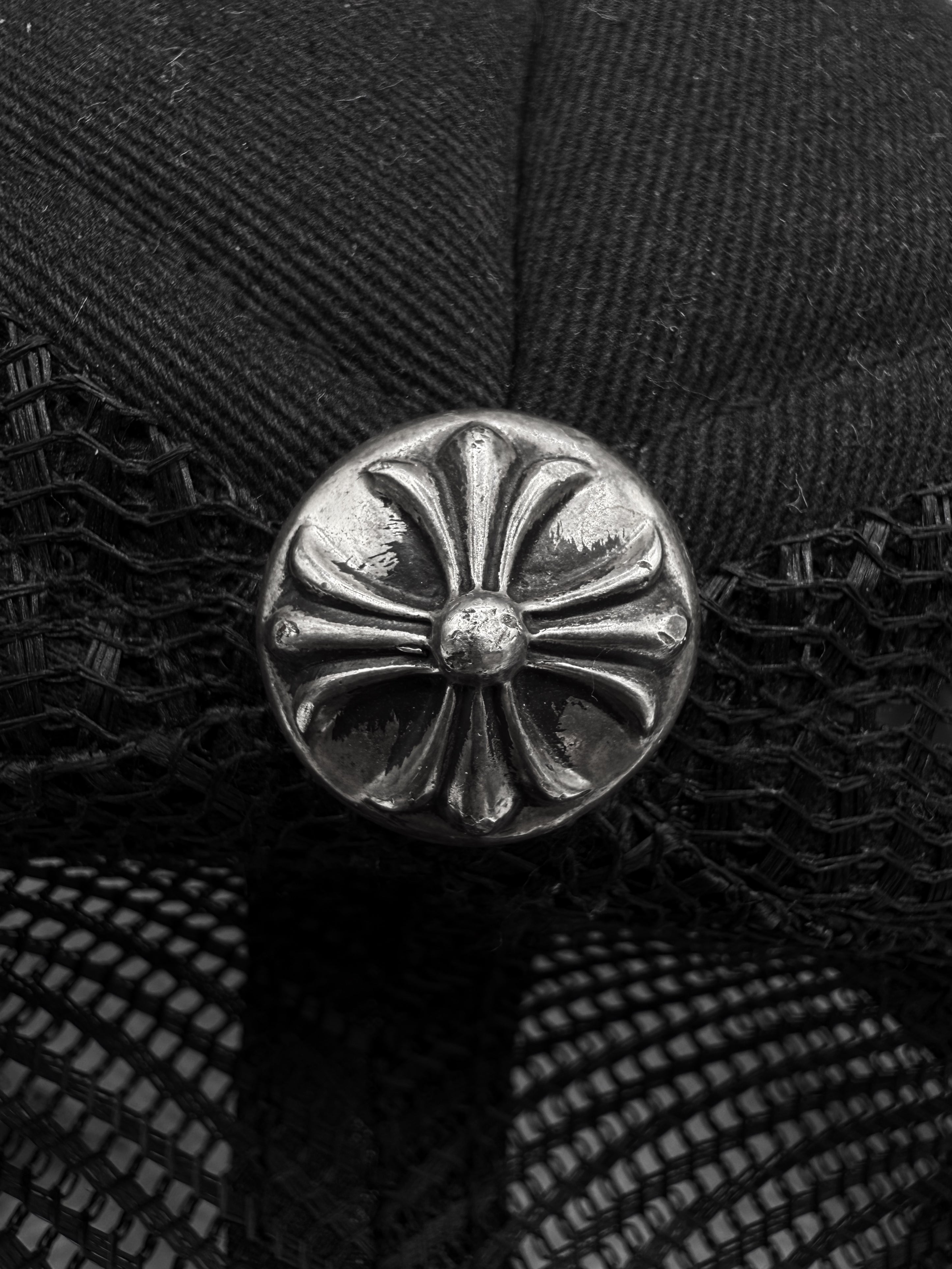 Chrome Hearts Honolulu Exclusive ‘CH’ Mesh Trucker Hat