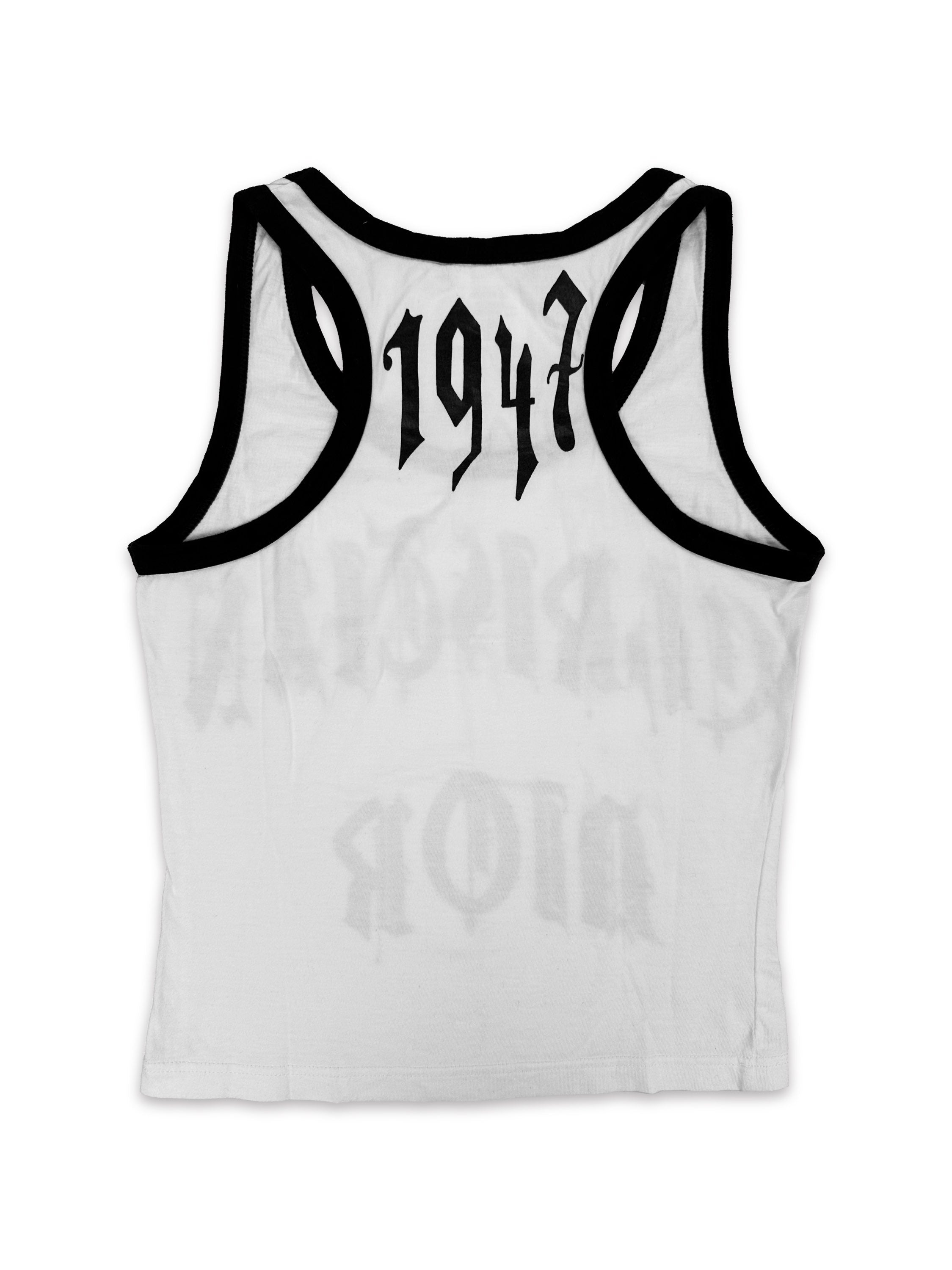 SS02 Dior by John Galliano ‘1947’ Gothic Sleeveless Tank Top