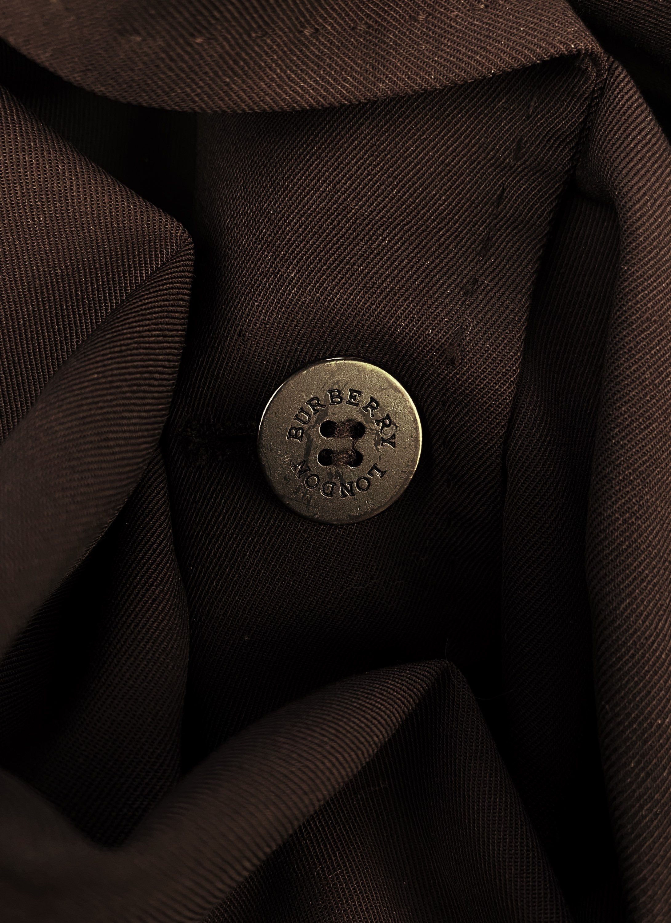 Burberry London Brown Full Length Trench Coat