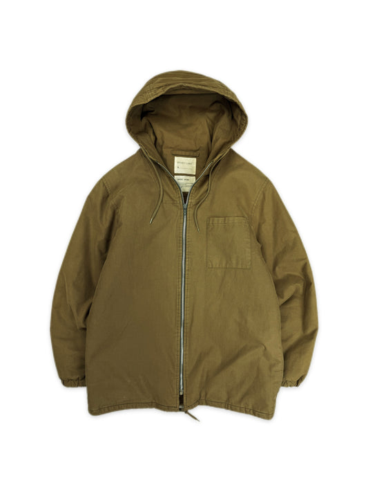 AW99 Helmut Lang Olive Cotton One Pocket Padded Jacket
