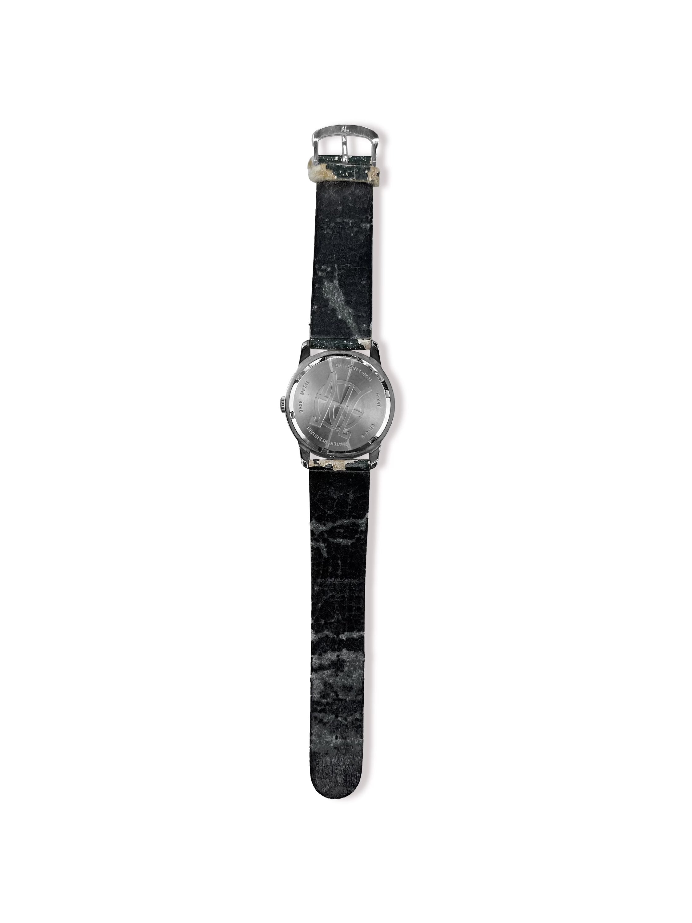 90’s Jean Paul Gaultier “Sports” Metallic Cyber Watch