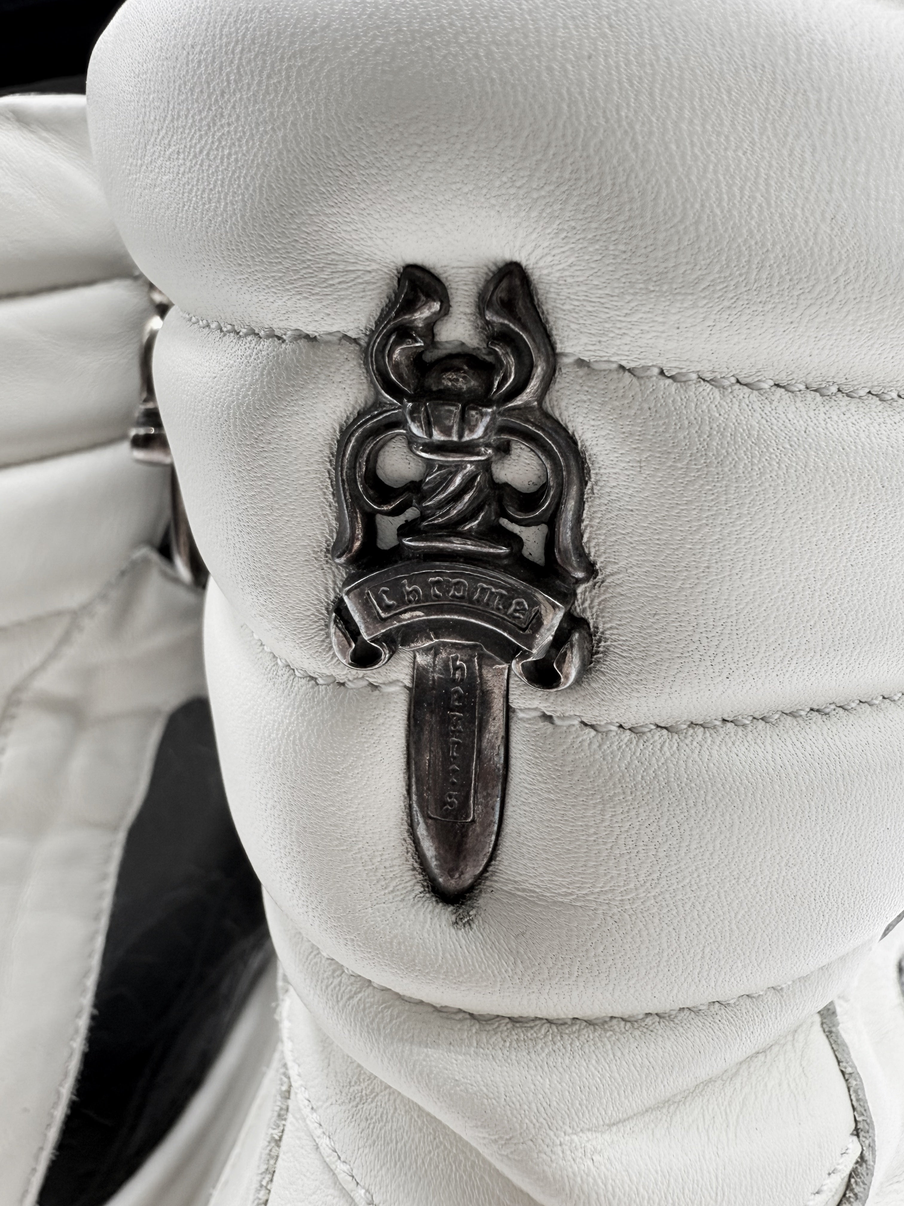 Chrome Hearts x Rick Owens 1/1 Crocodile Leather Geobasket Sneakersi