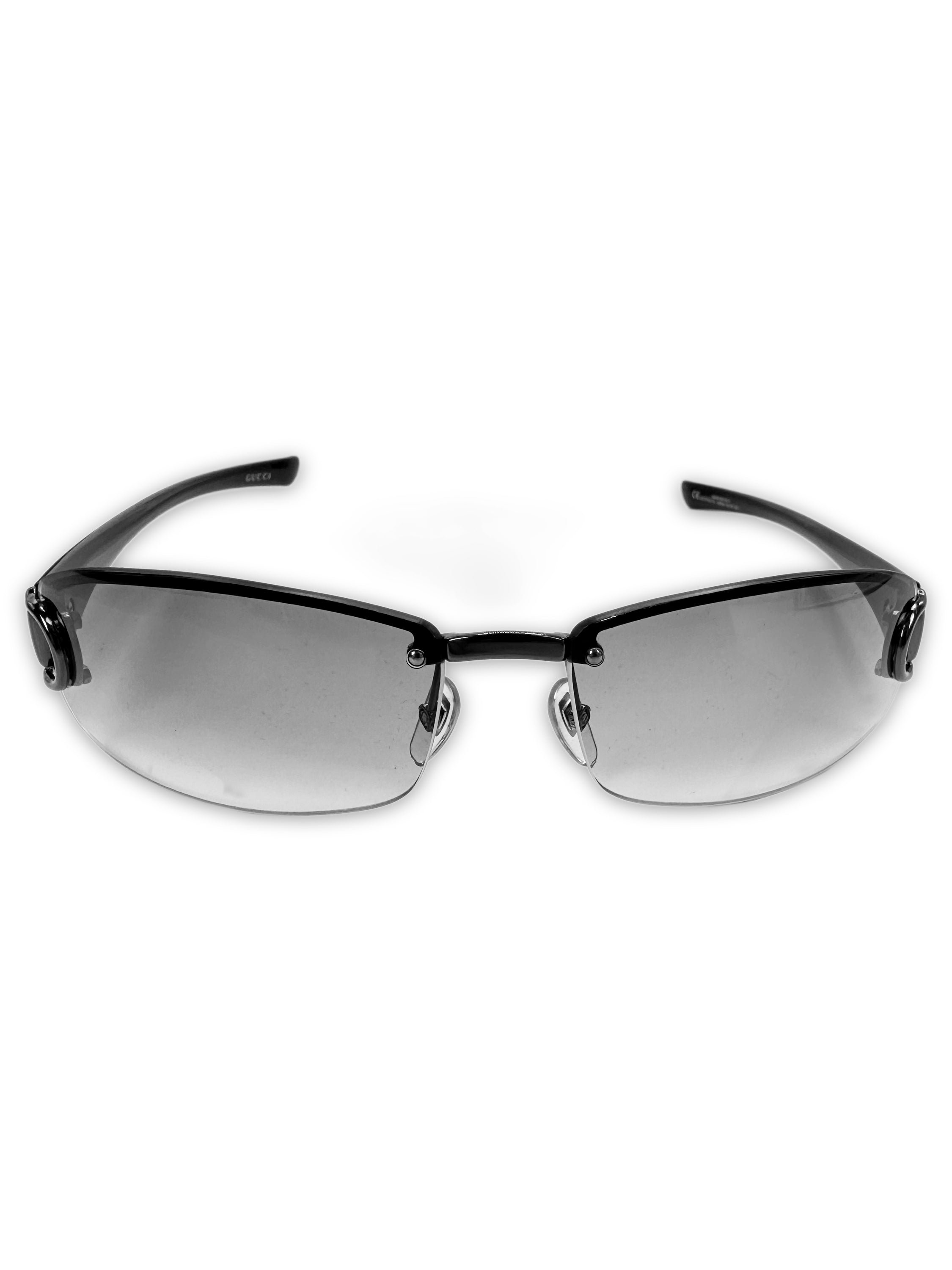 Gucci Horse Bit Motif Gradient Tint Sunglasses