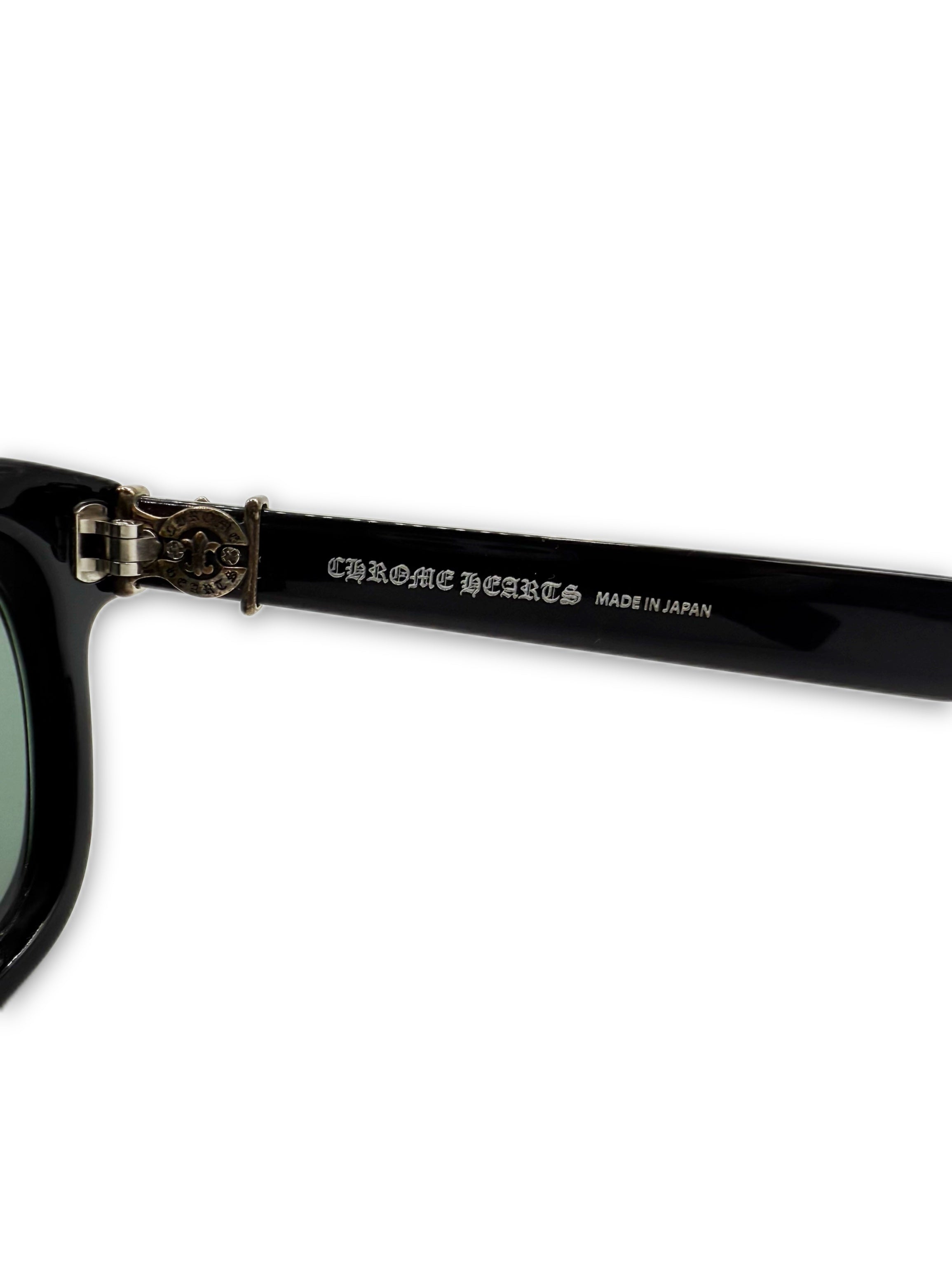 Chrome Hearts ‘See You In Tea’ Fleur de Lis Green Tint Sunglasses