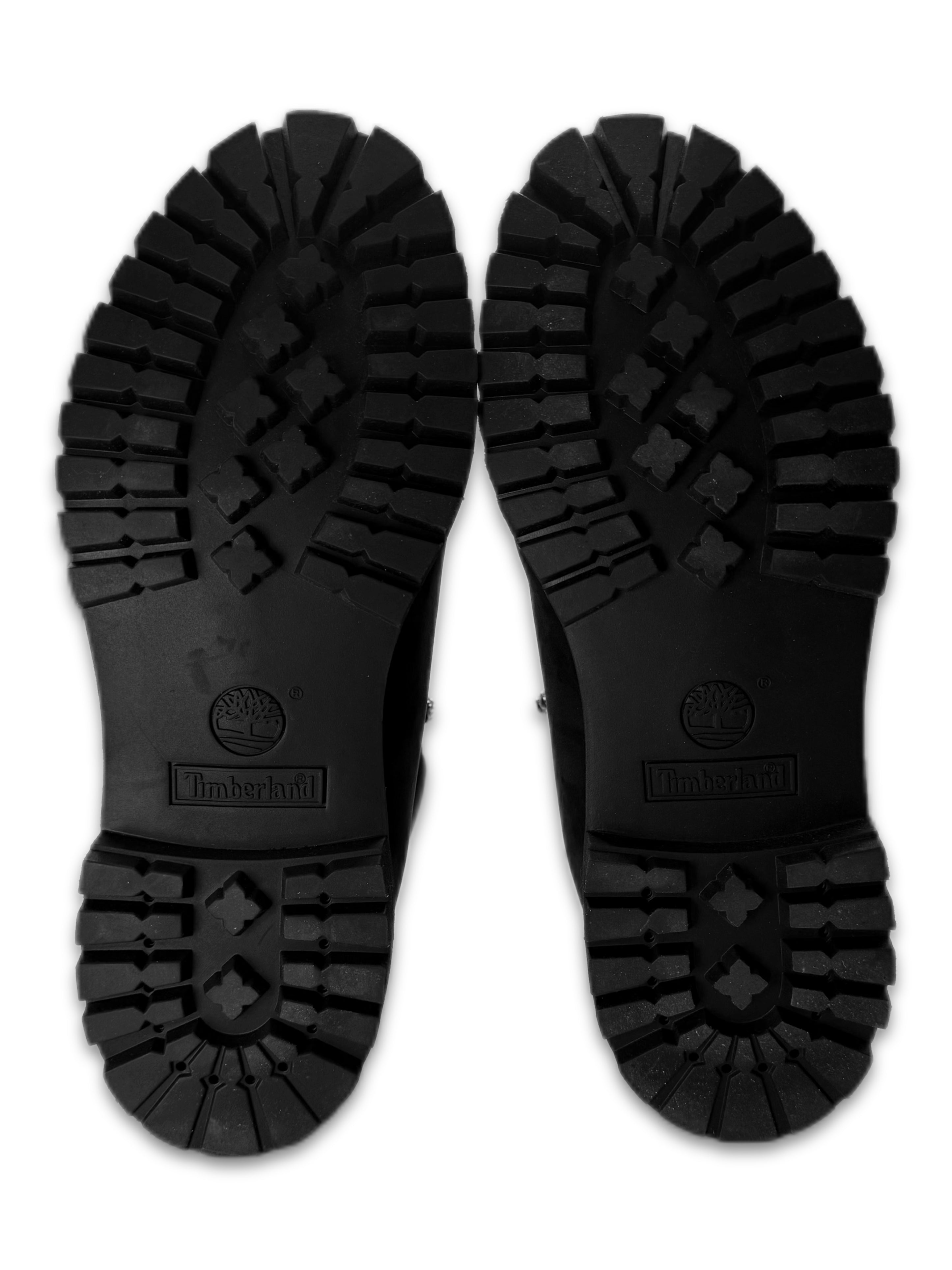 Chrome Hearts x Timberland Triple Cross Patch Black Suede Boots