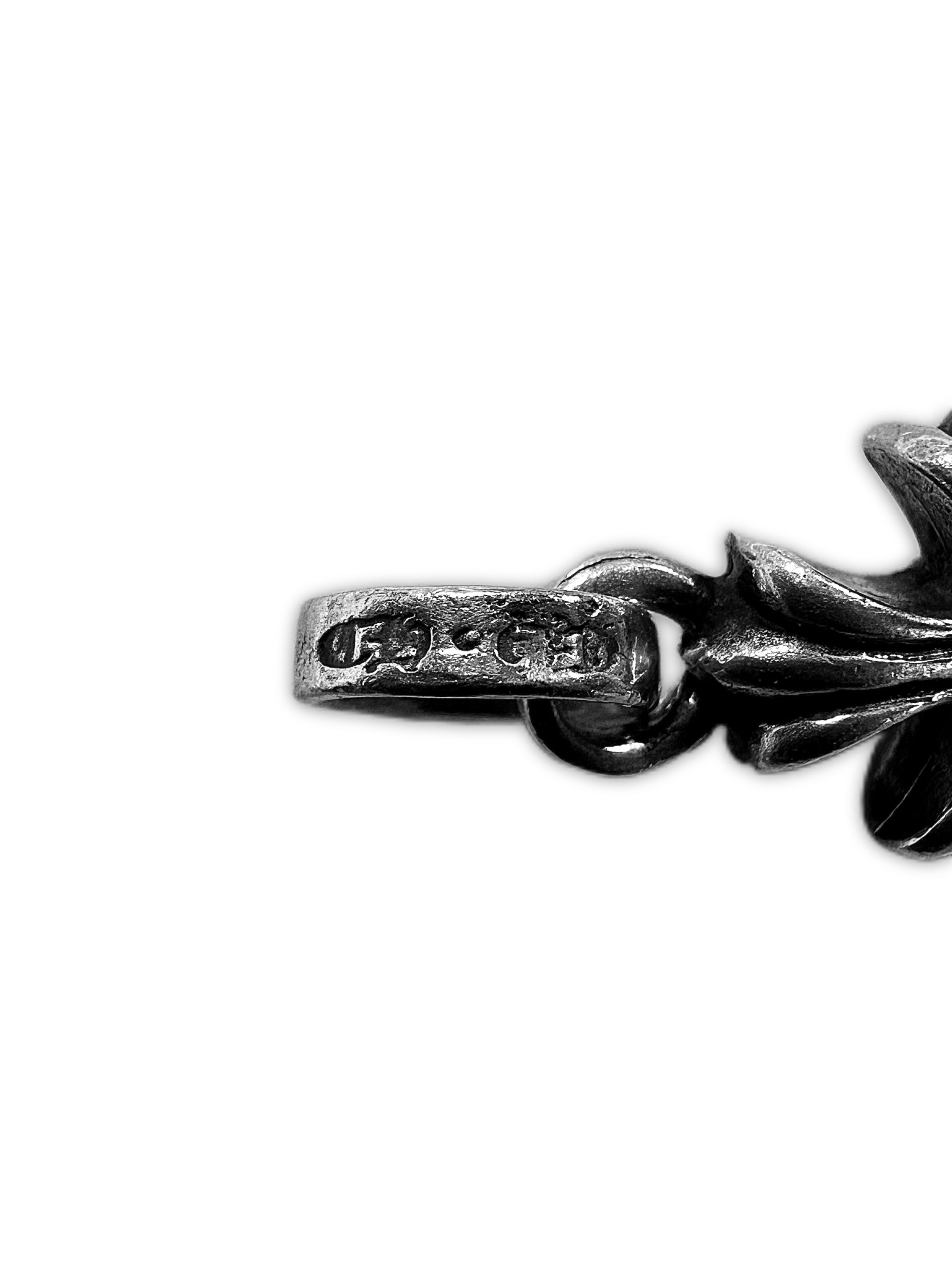 Chrome Hearts ‘Baby Fat’ .925 Silver Cross Pendant Charm