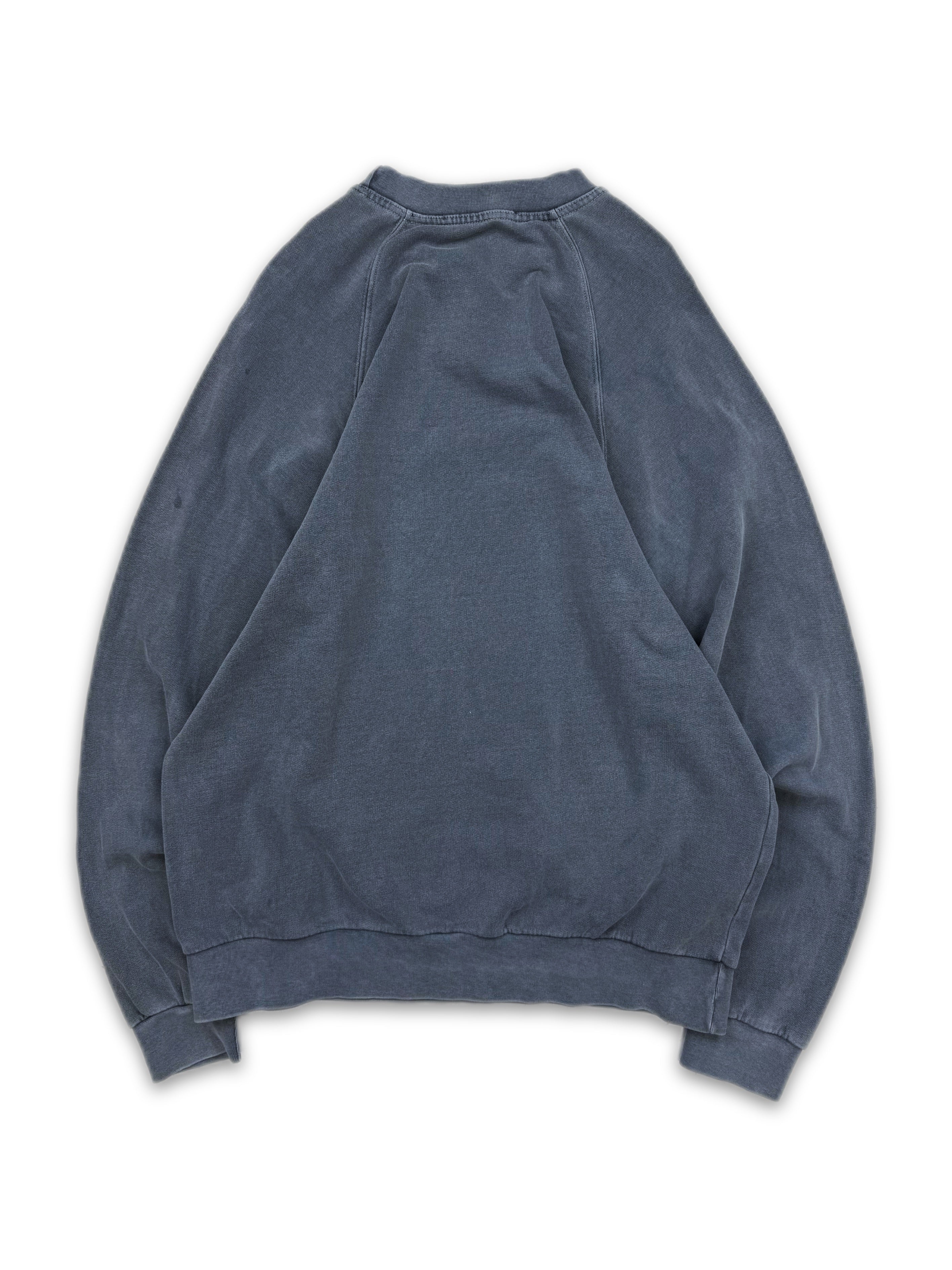 AW04 Raf Simons ‘Shipwreck’ Waves Slate Blue Crewneck