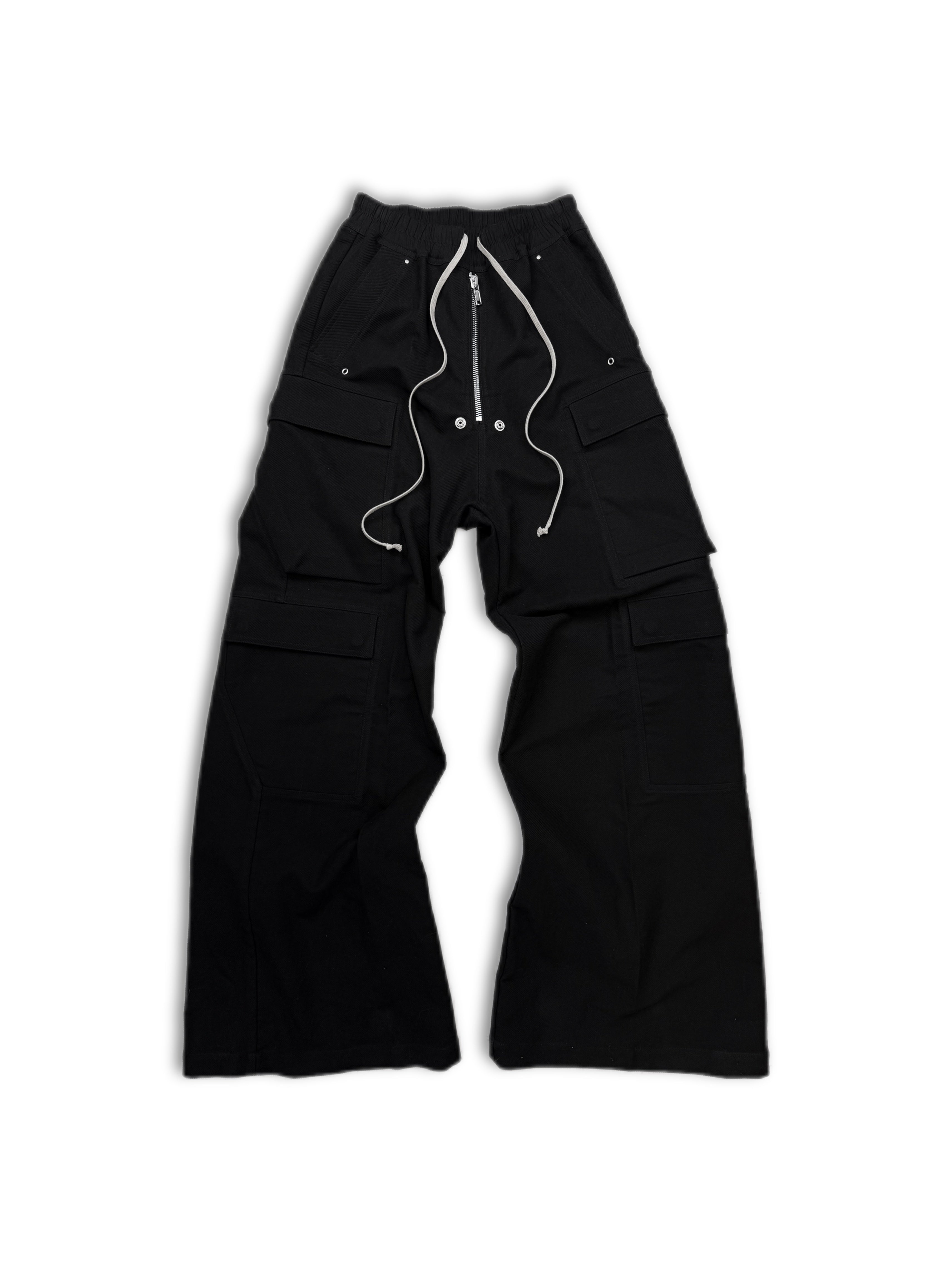 AW23 Rick Owens ‘Bela’ Luxor Moleskin Wide Leg Cargo Pants