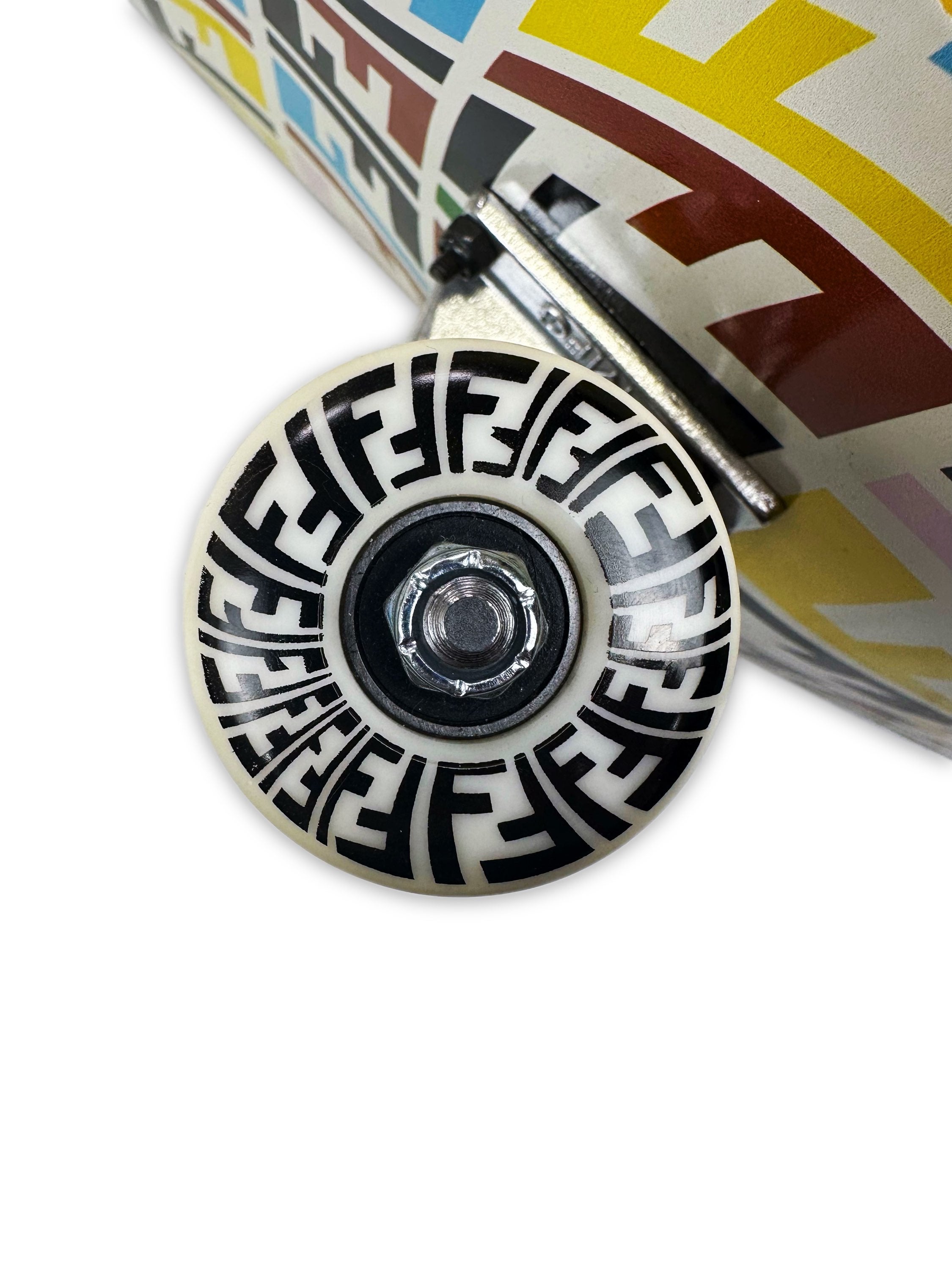 Fendi ‘Vertigo Zucca’ Rainbow Monogram Complete Skateboard