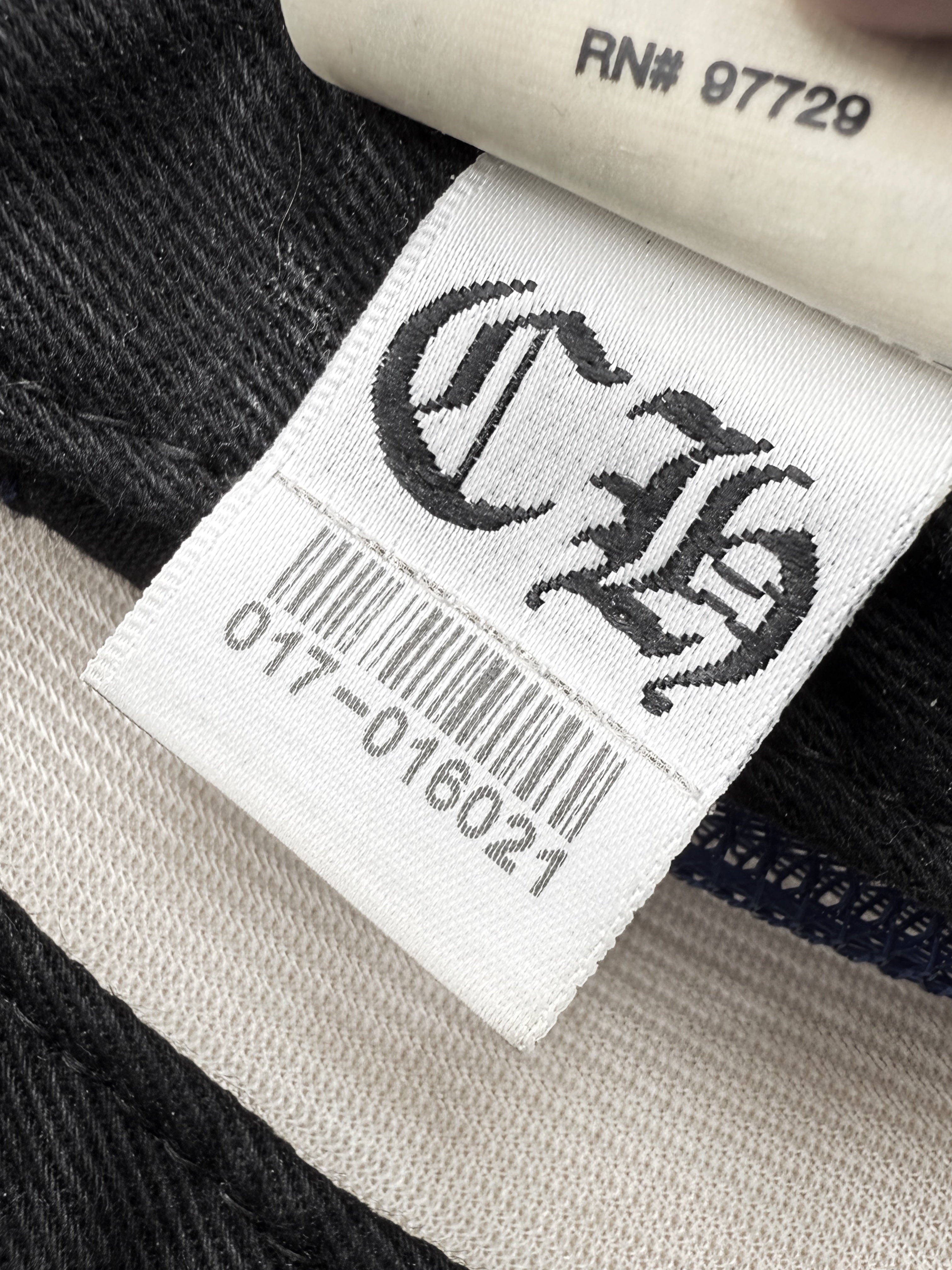 Chrome Hearts ‘Fuck’ Hollywood Exclusive Blue Mesh Trucker Hat
