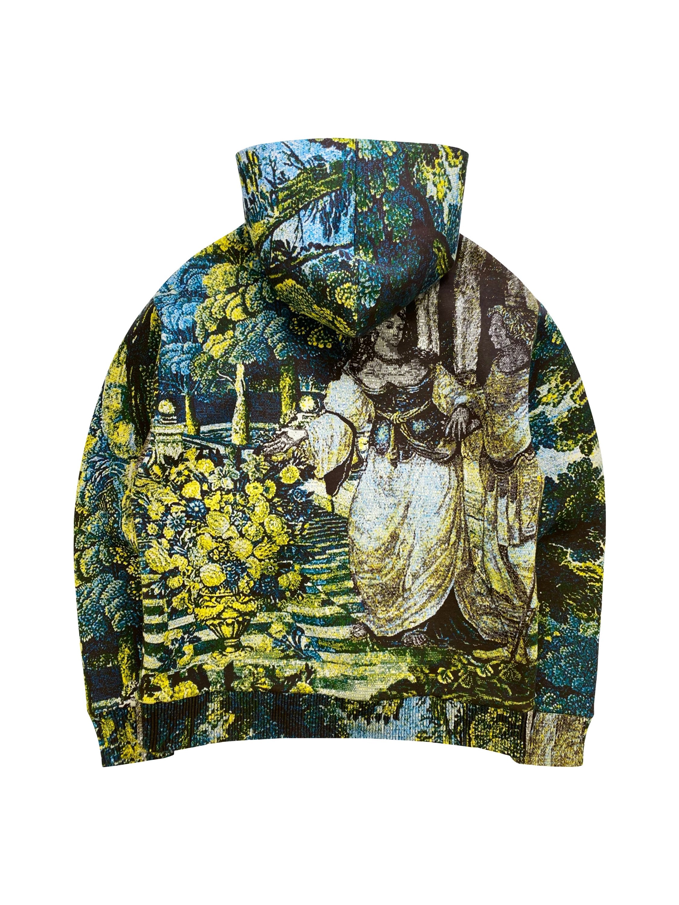 SS20 Louis Vuitton by Virgil Abloh Tapestry Jacquard 3D Cargo Hoodie