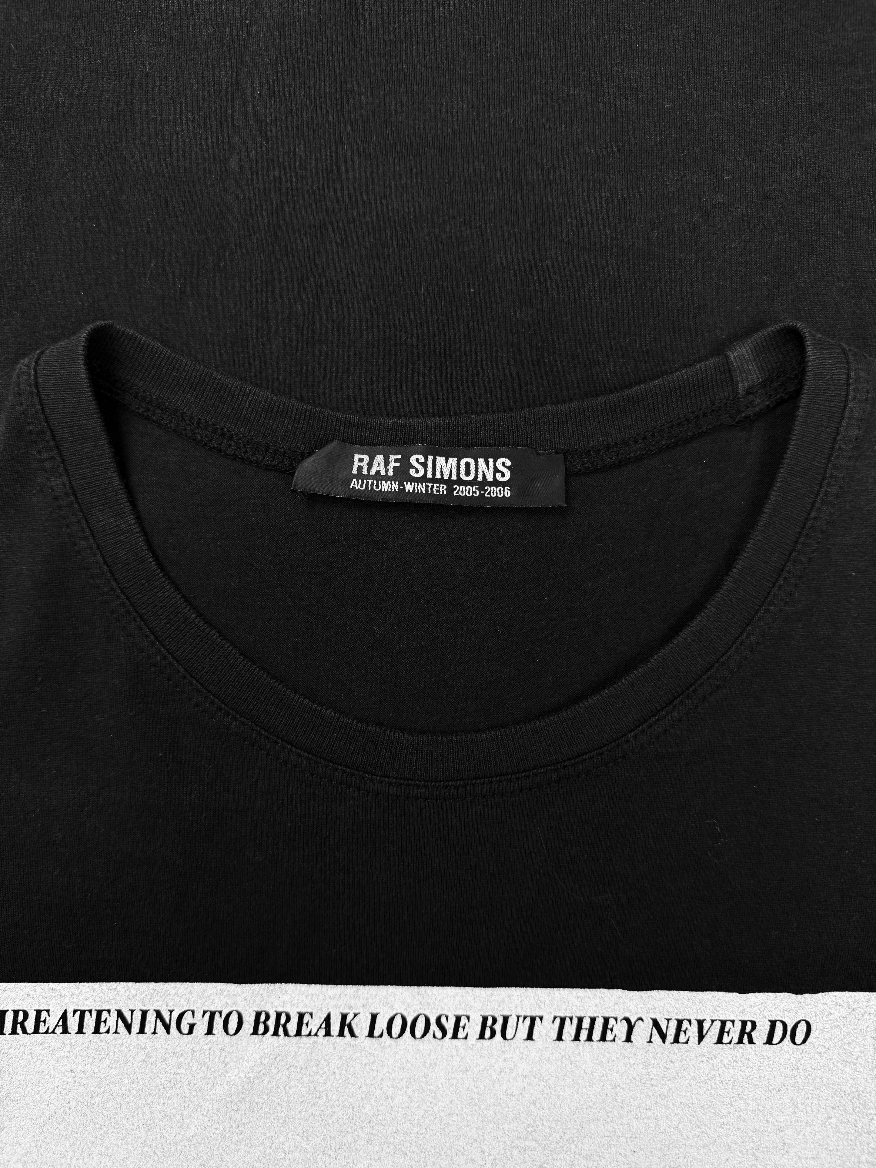 AW05 Raf Simons ‘History of My World’ Poltergeist T-Shirt