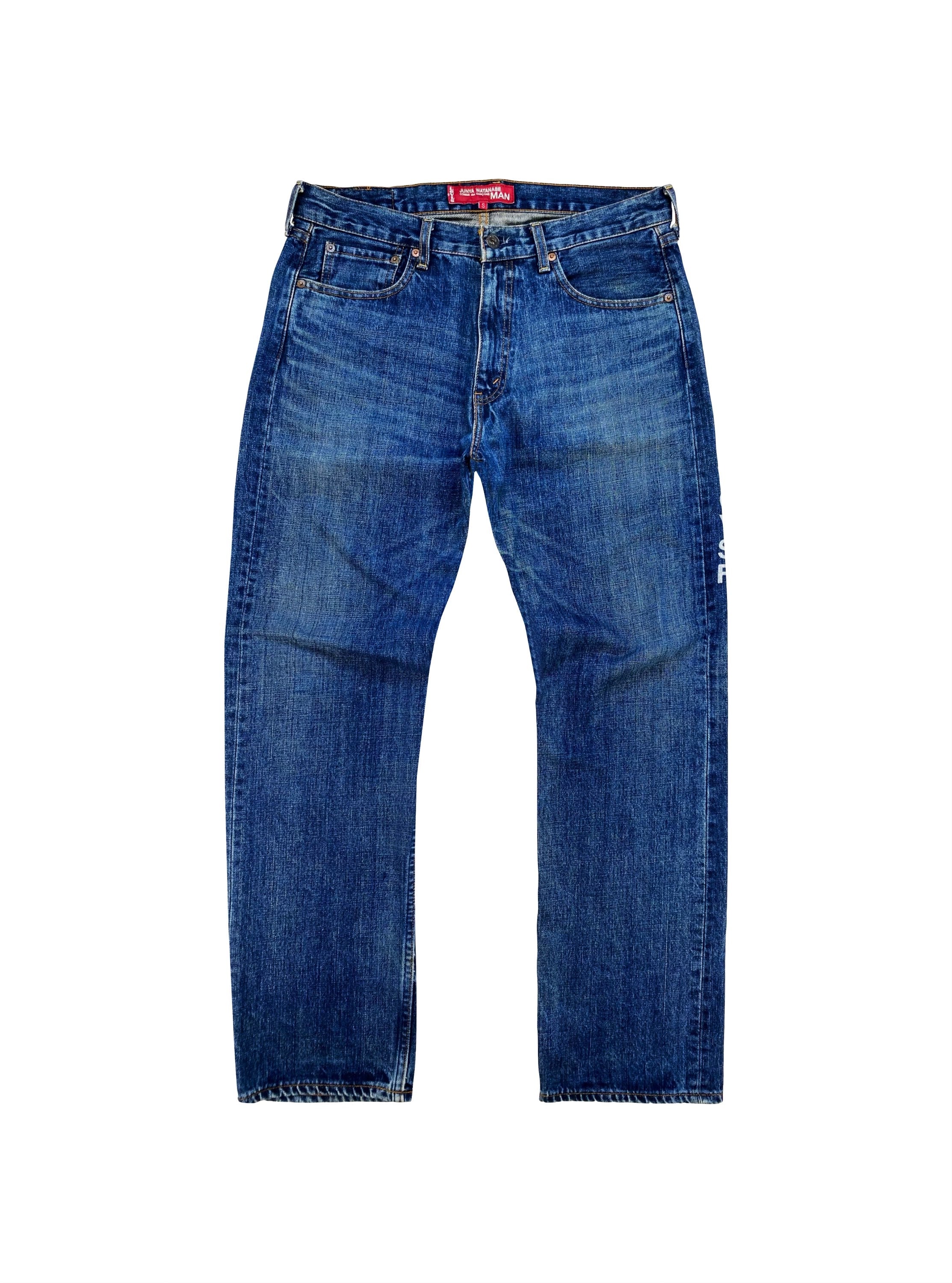 SS02 Junya Watanabe x Levi’s Poem “Fulfill Me” Denim Jeans