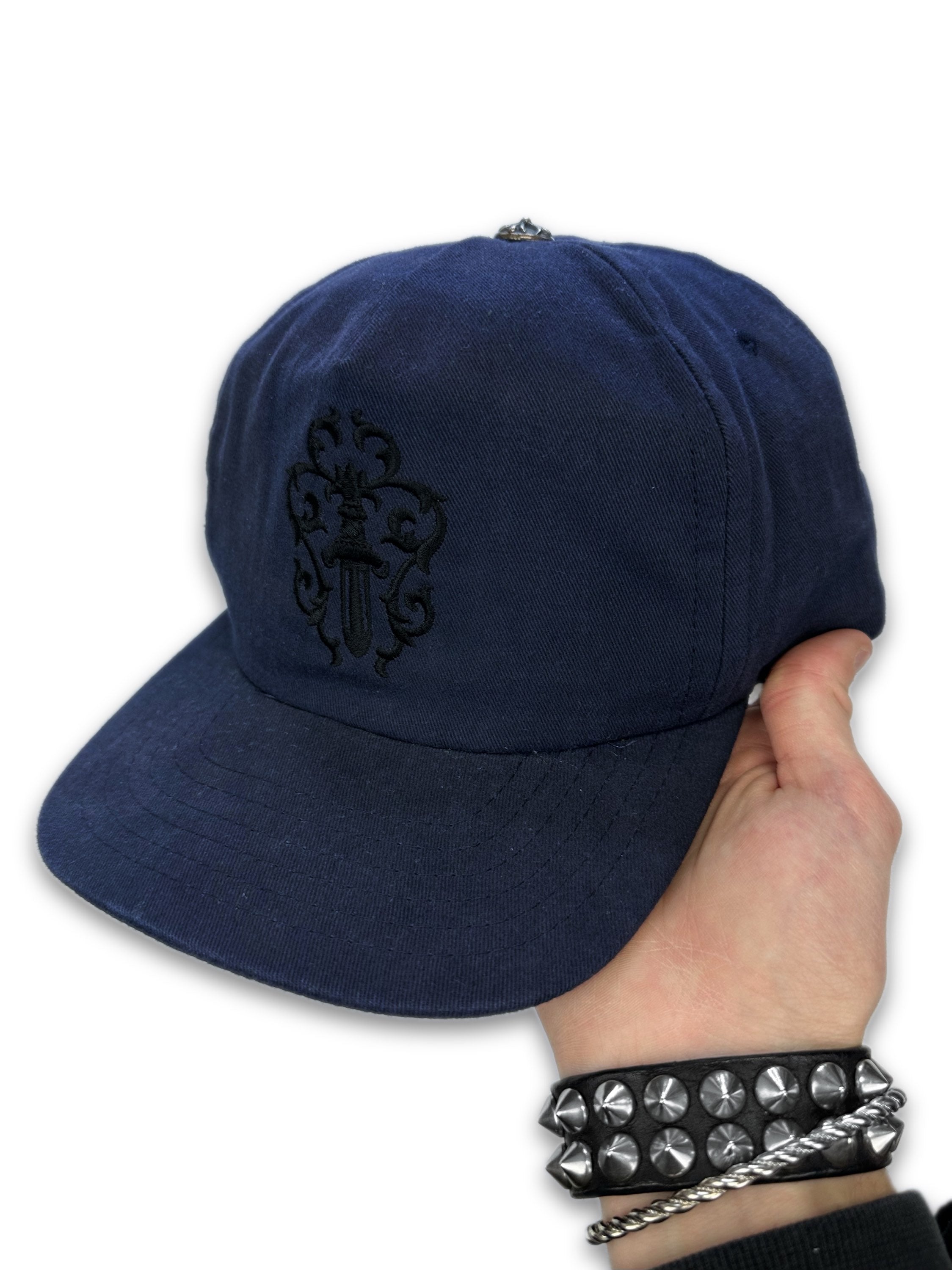 00s Chrome Hearts ‘Dagger’ Motif .925 Silver Snapback Hat