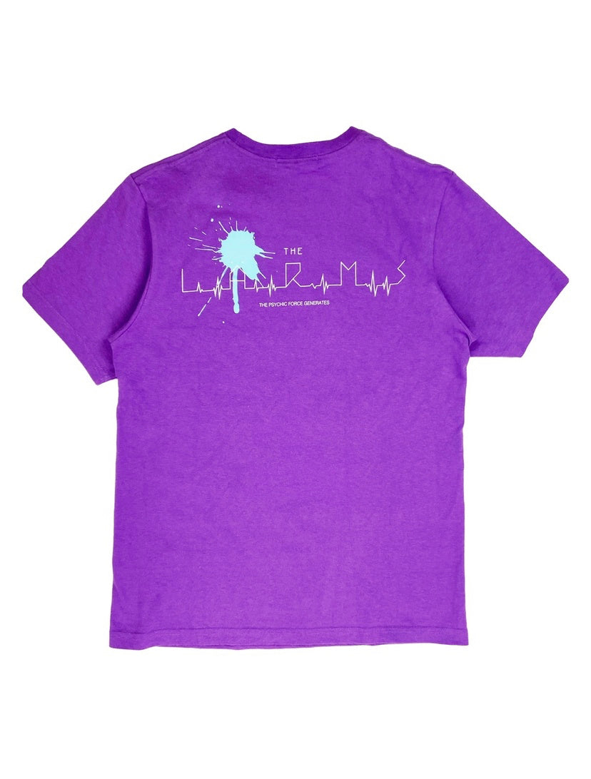 UNDERCOVER “THE LARMS” MOSAIC VIOLET PURPLE GRAPHIC T-SHIRT