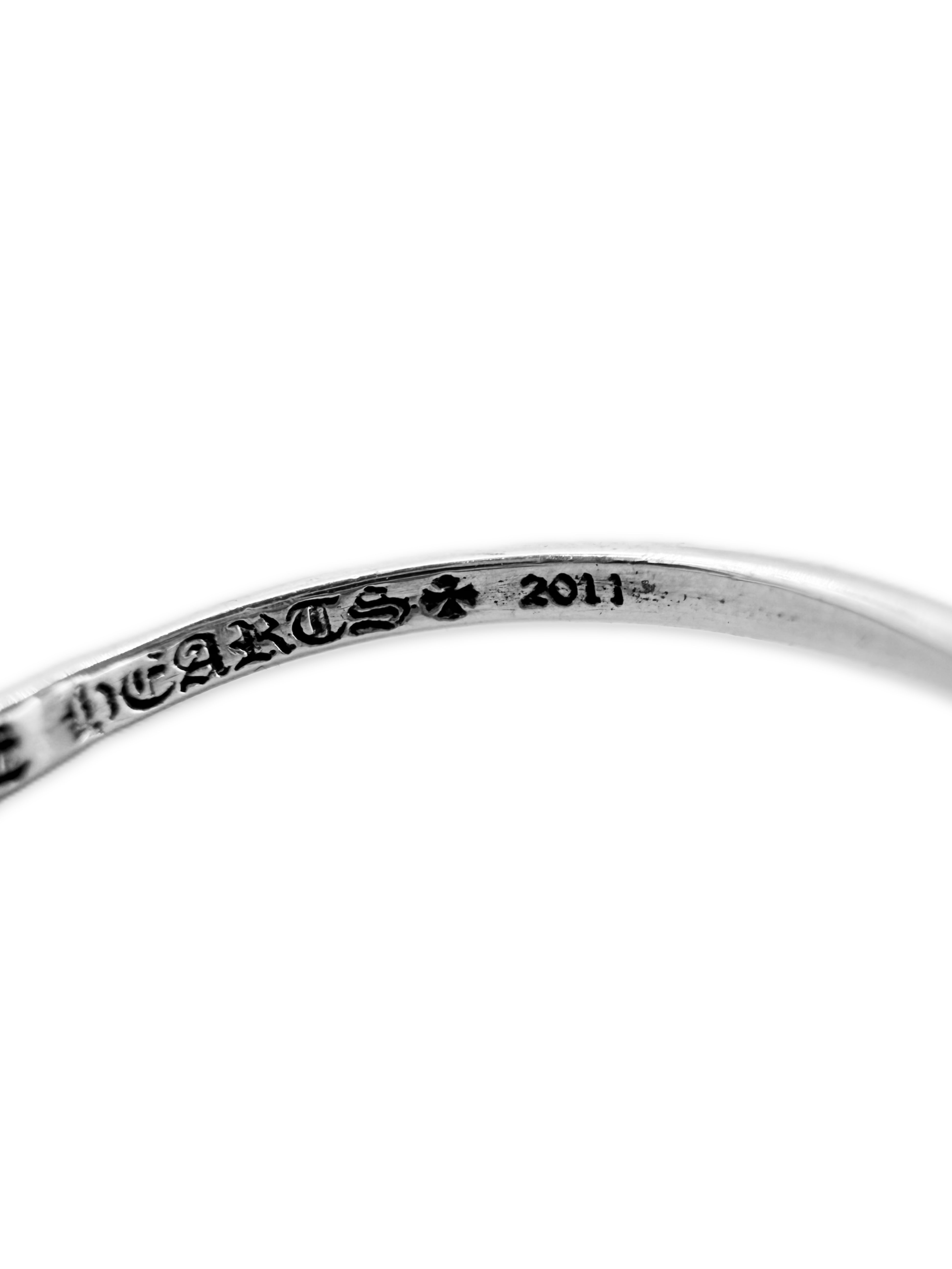 Chrome Hearts Cross Bubblegum .925 Silver Ring