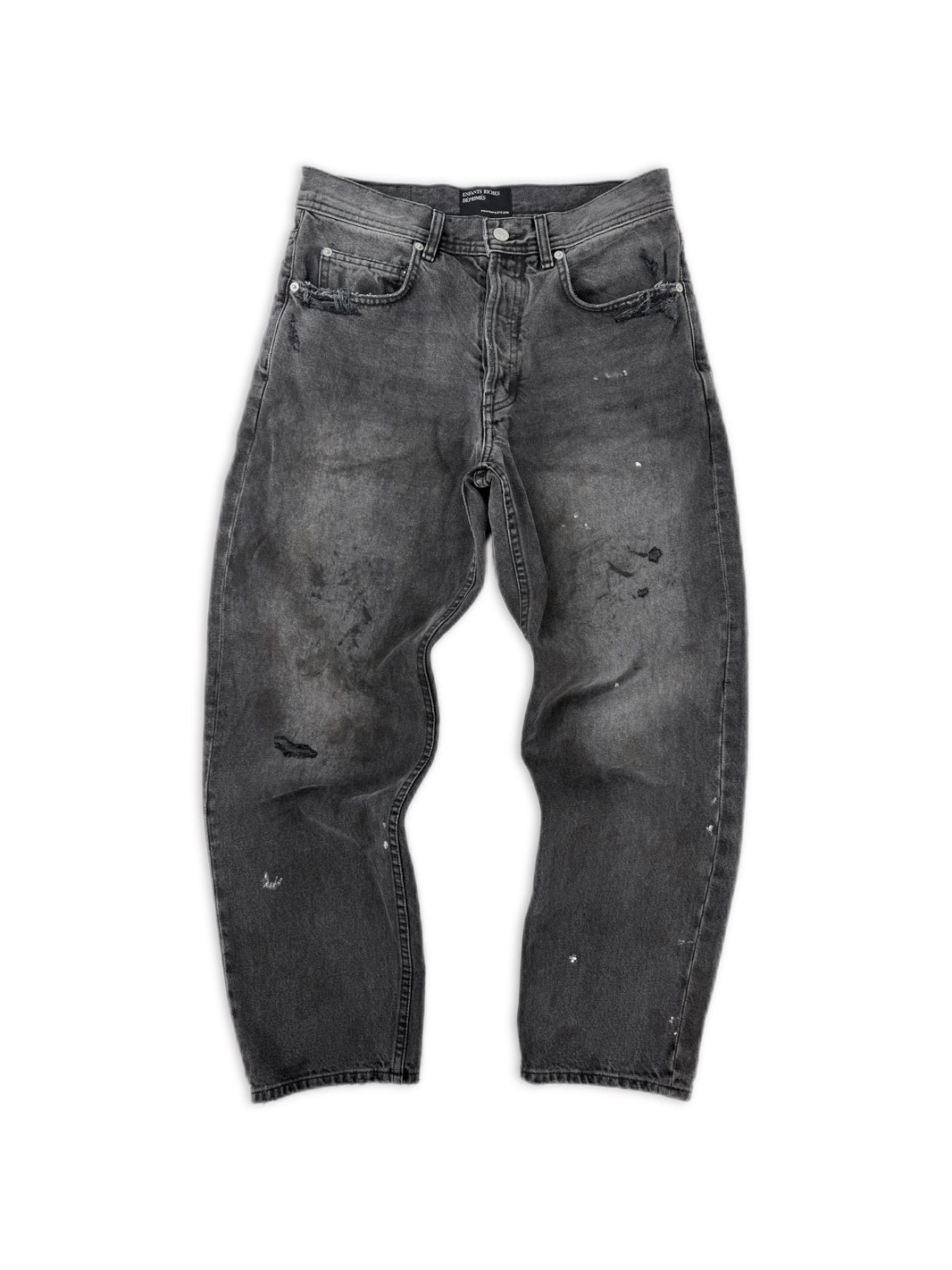 AW25 Enfants Riches Deprimes Paint Splatter Distressed Denim Jeans