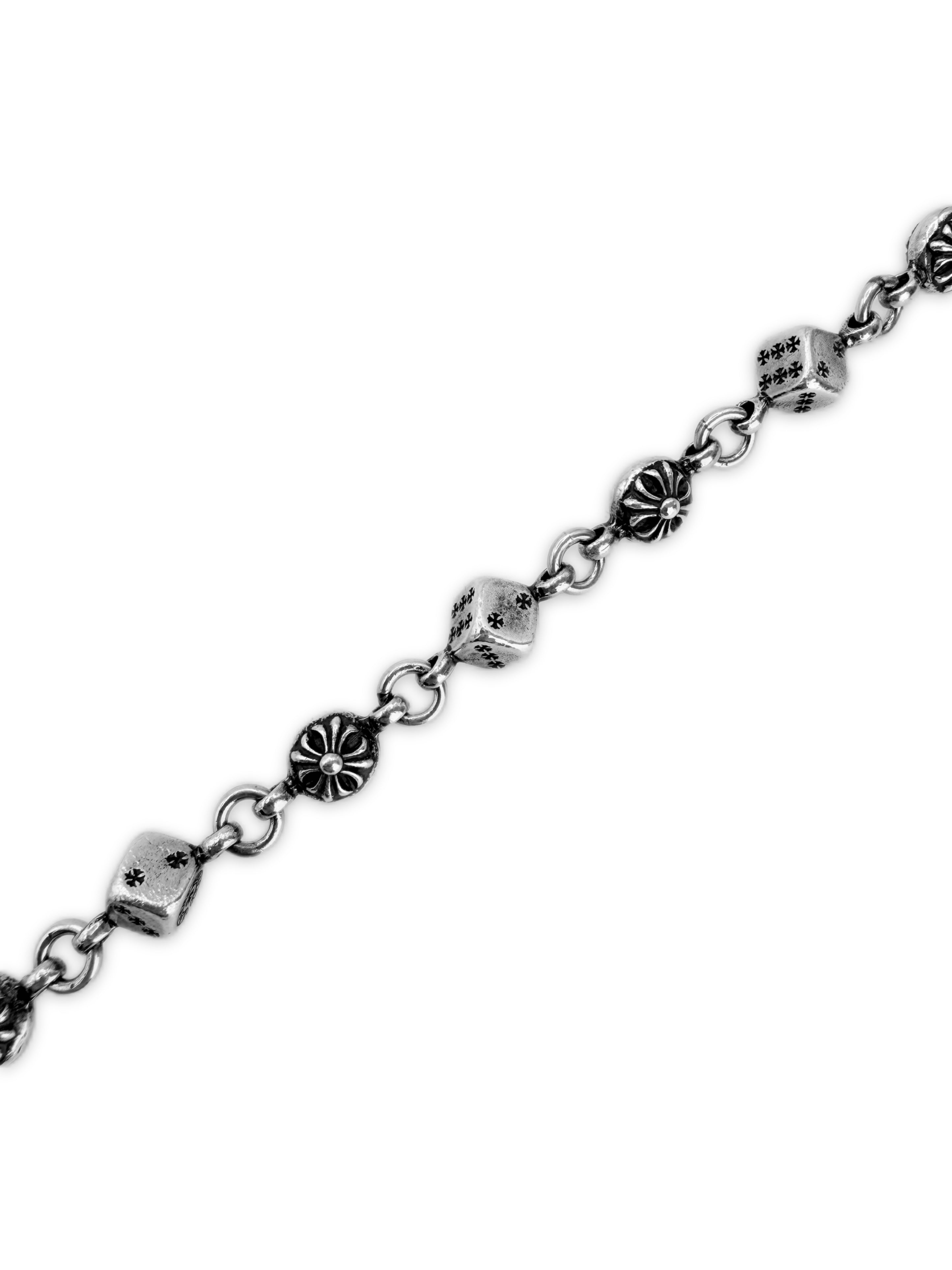 Chrome Hearts ‘Dice Cross Ball’ Double Lobster Clasp Wallet Chain