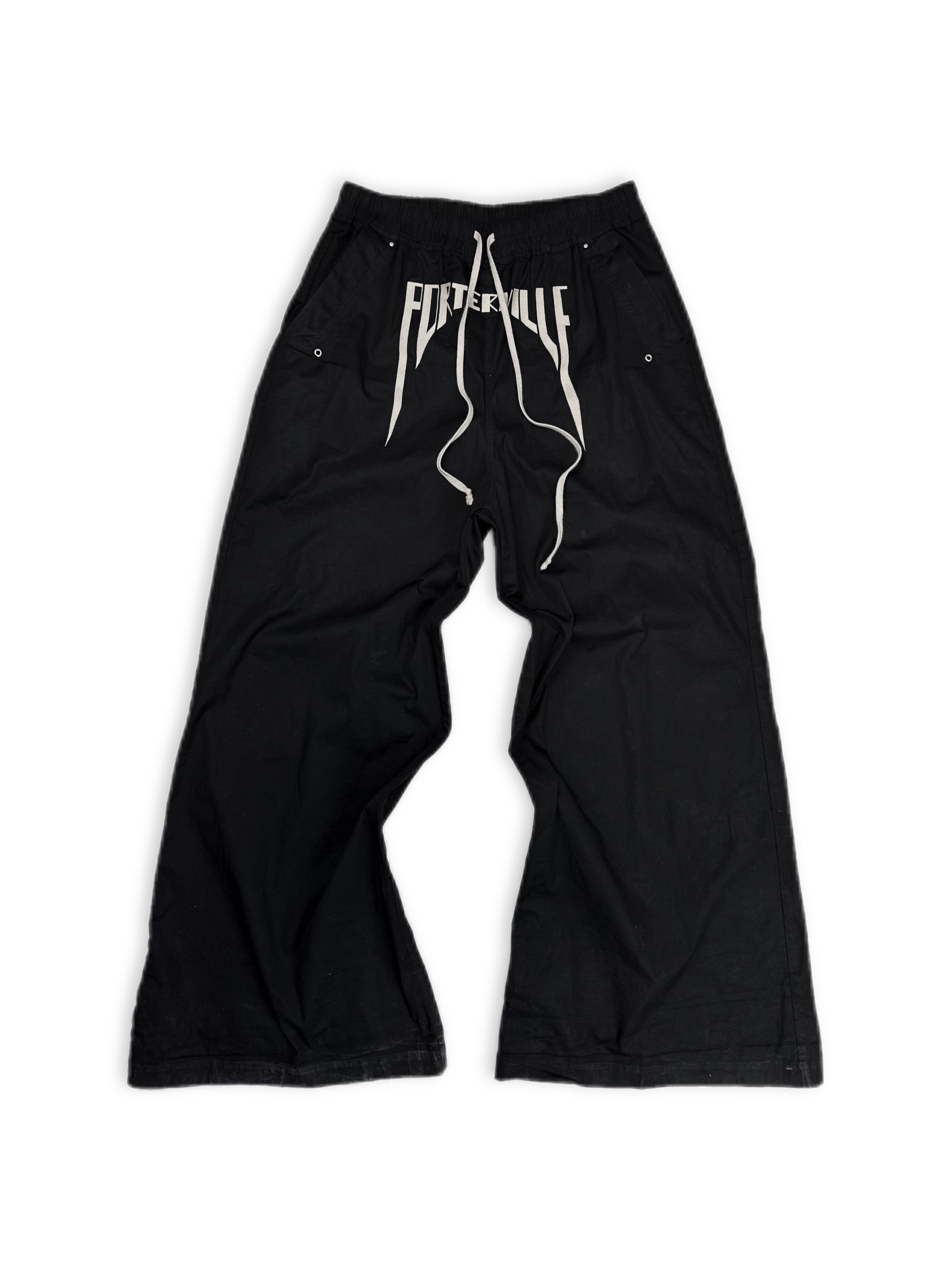 AW21 Rick Owens ‘Porterville’ Bela Wide Leg Drawstring Pants
