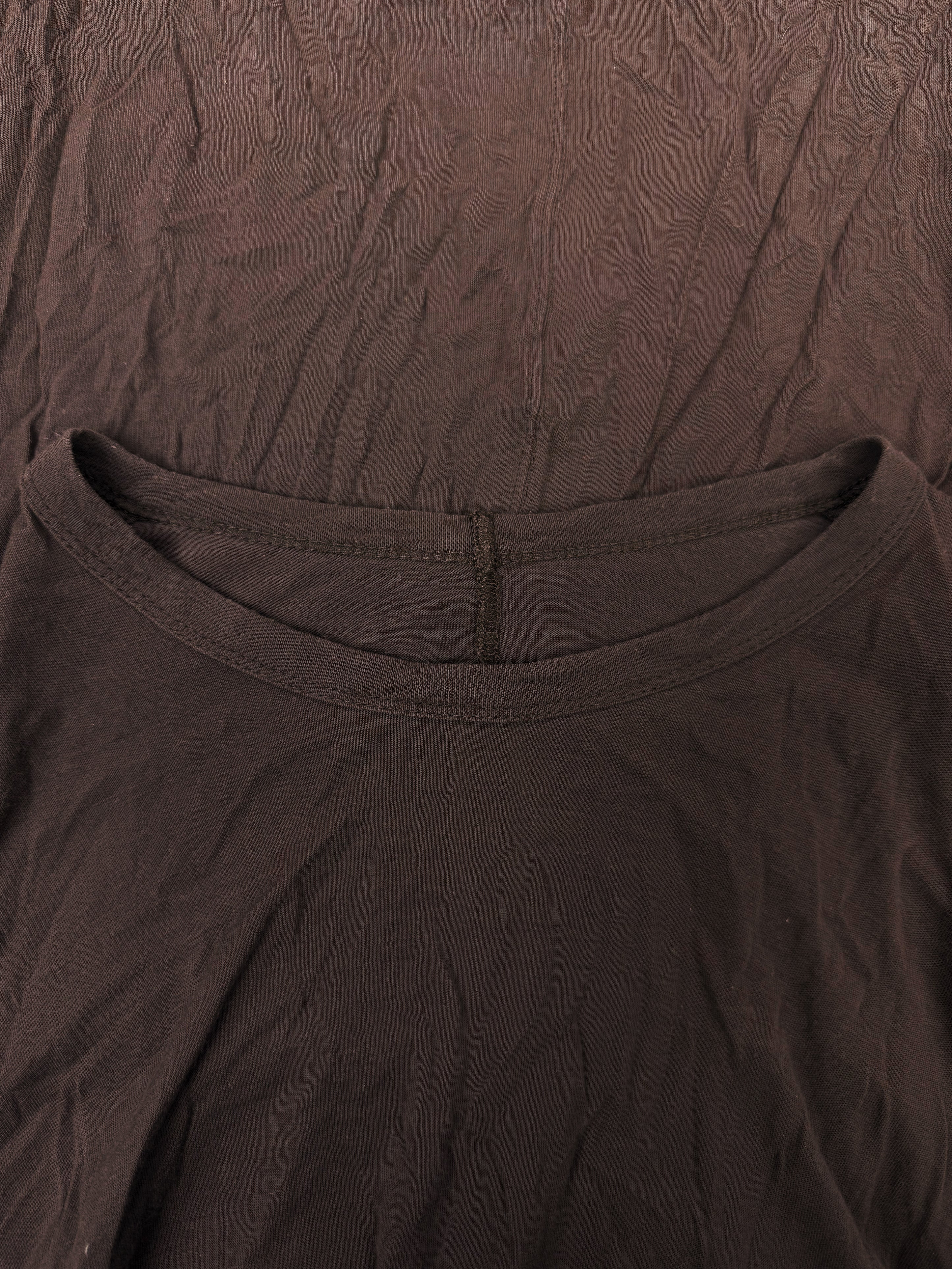 AW18 Rick Owens ‘Sisyphus’ Light Weight Brown Long Sleeve Shirt