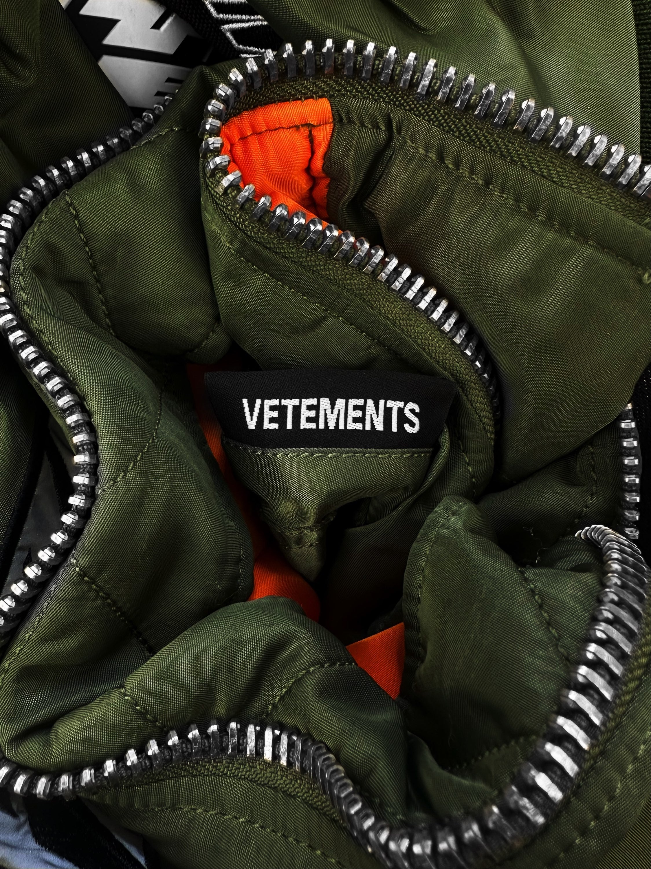 AW21 Vêtements x Alpha Industries MA-1 ‘Racing’ Bomber Jacket