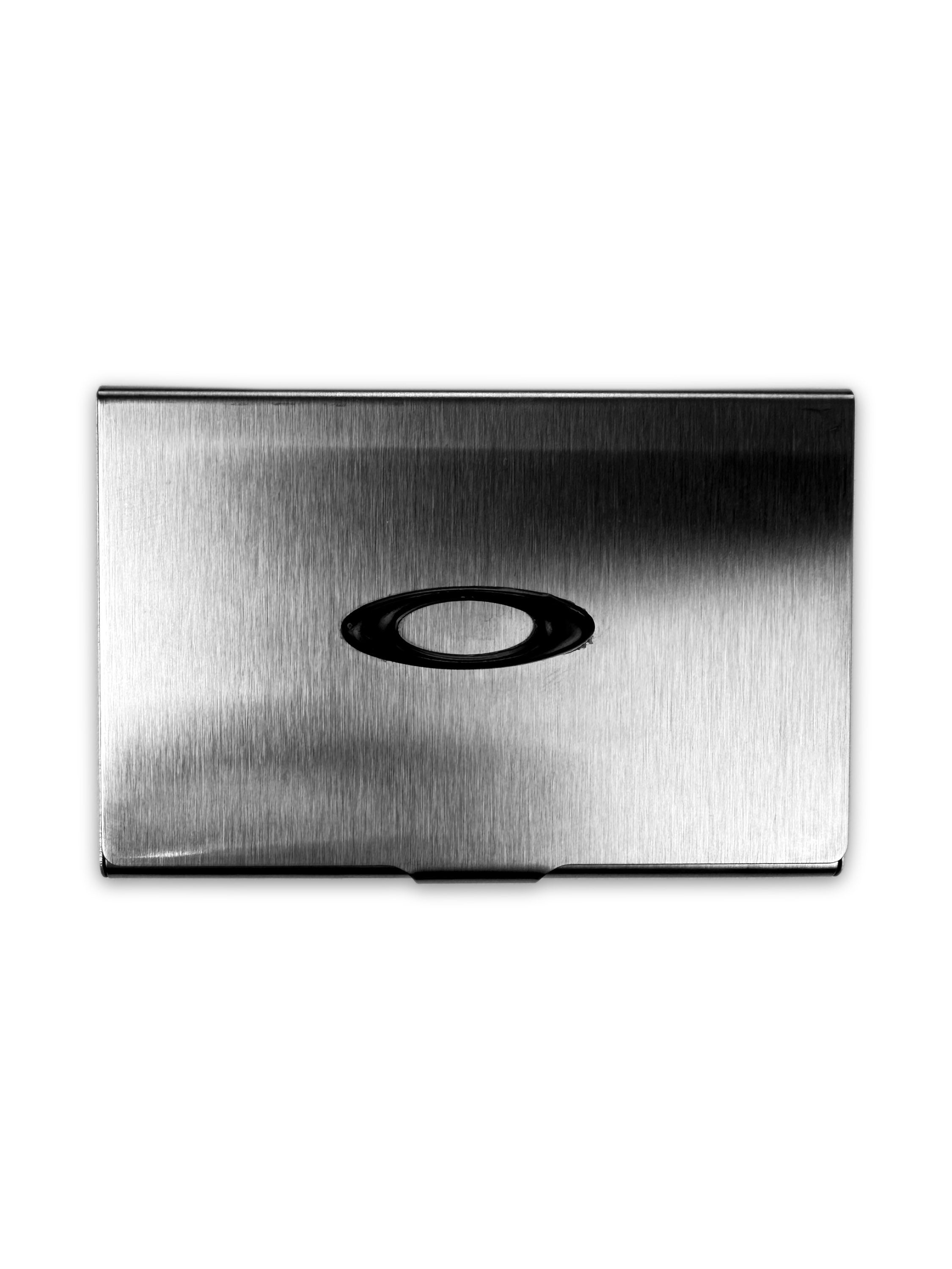 00s Oakley ‘Buisness Card’ Metallic Etched Logo Holder