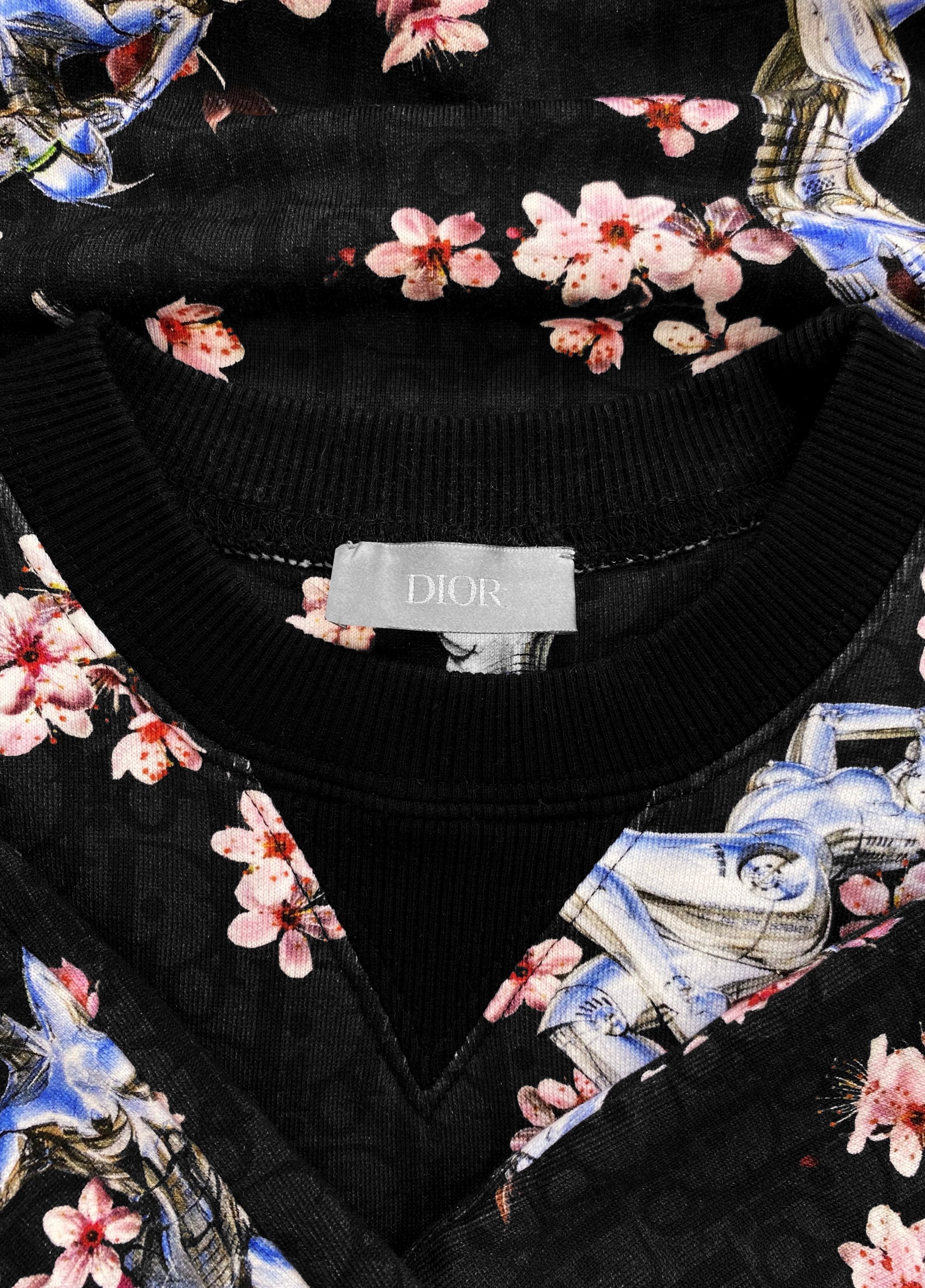 FW19 Dior Homme x Hajime Sorayama ‘Robot’ Monogram Crewneck