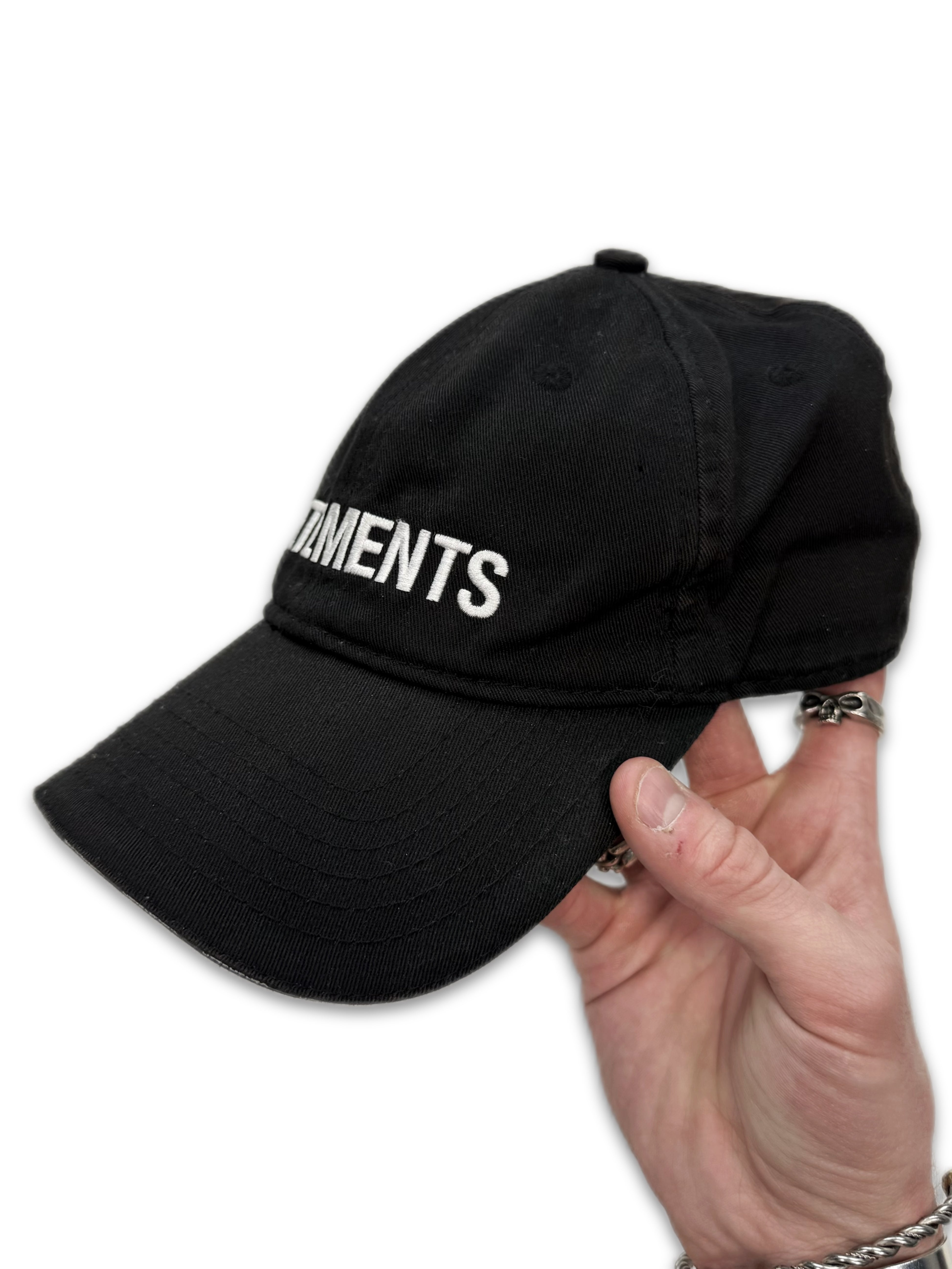 Vetements Embroidered Logo Limited Edition Strap Back Hat