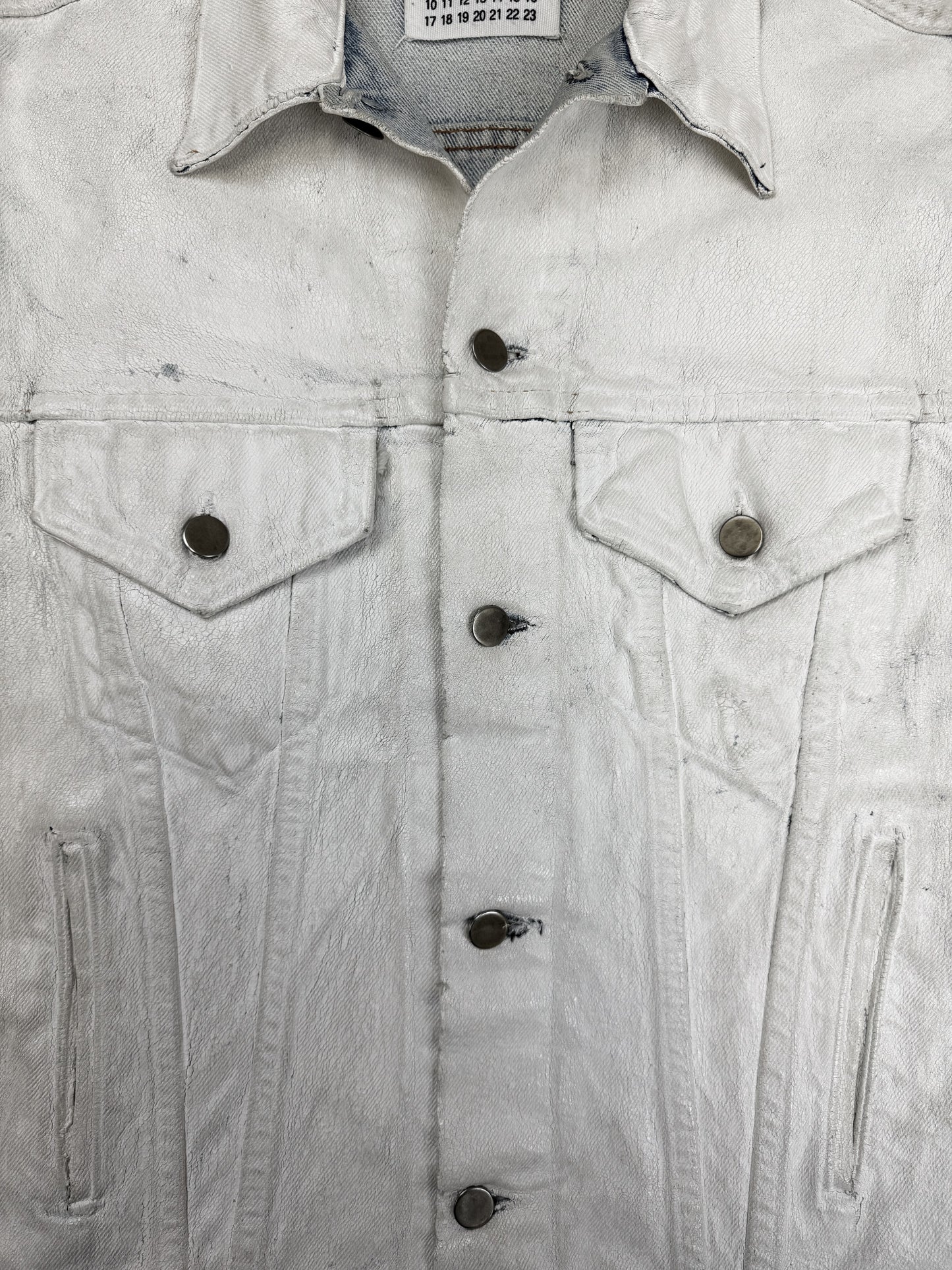 AW99 Maison Margiela Artisanal Painted Levi’s Type III Denim Jacket