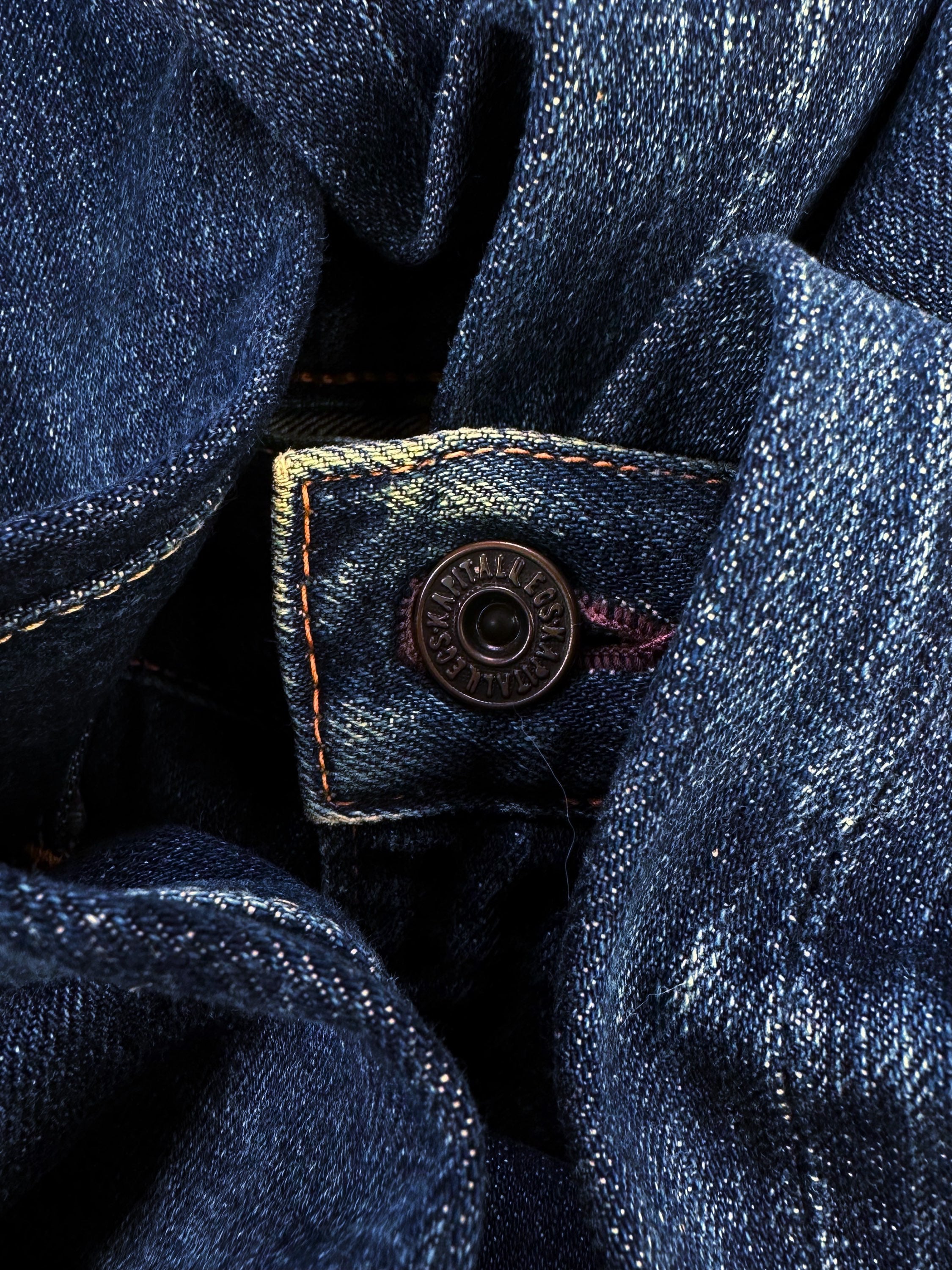 Kapital Indigo Heavyweight Flared Denim