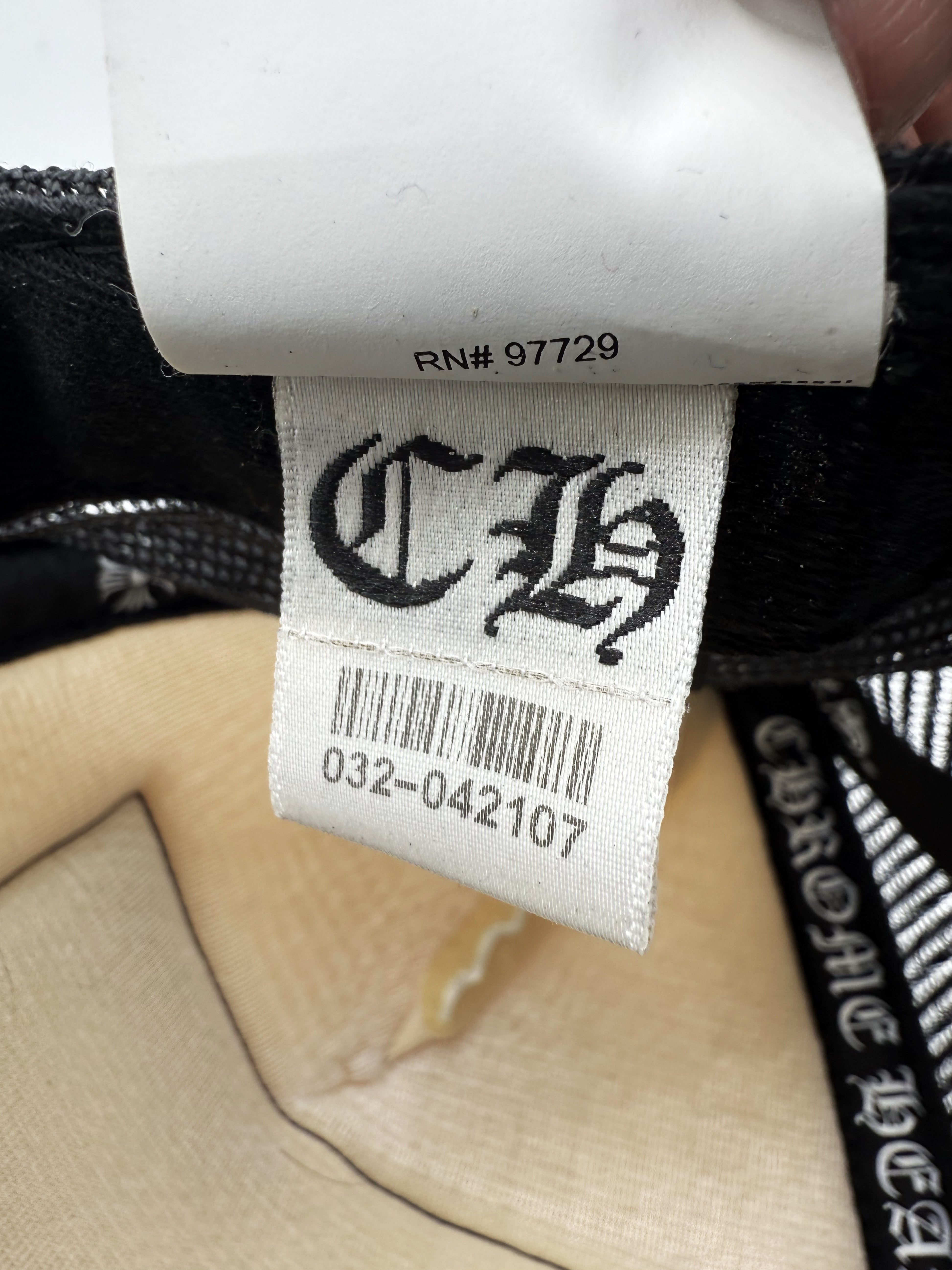 Chrome Hearts ‘Fuck’ Hollywood Exclusive Mesh Trucker Hat