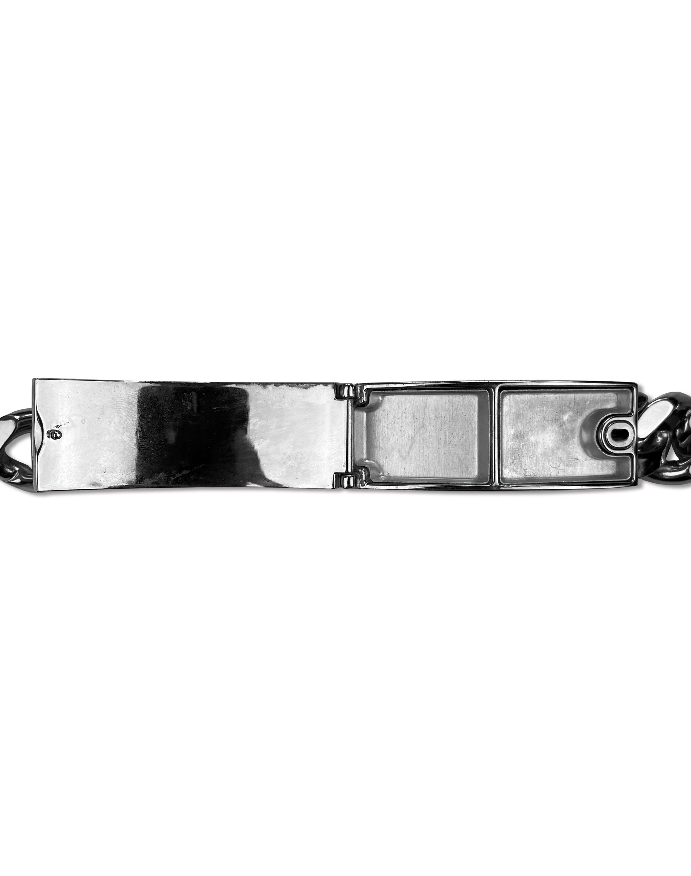 Dior Cuban Link Hinged Stash Bracelet