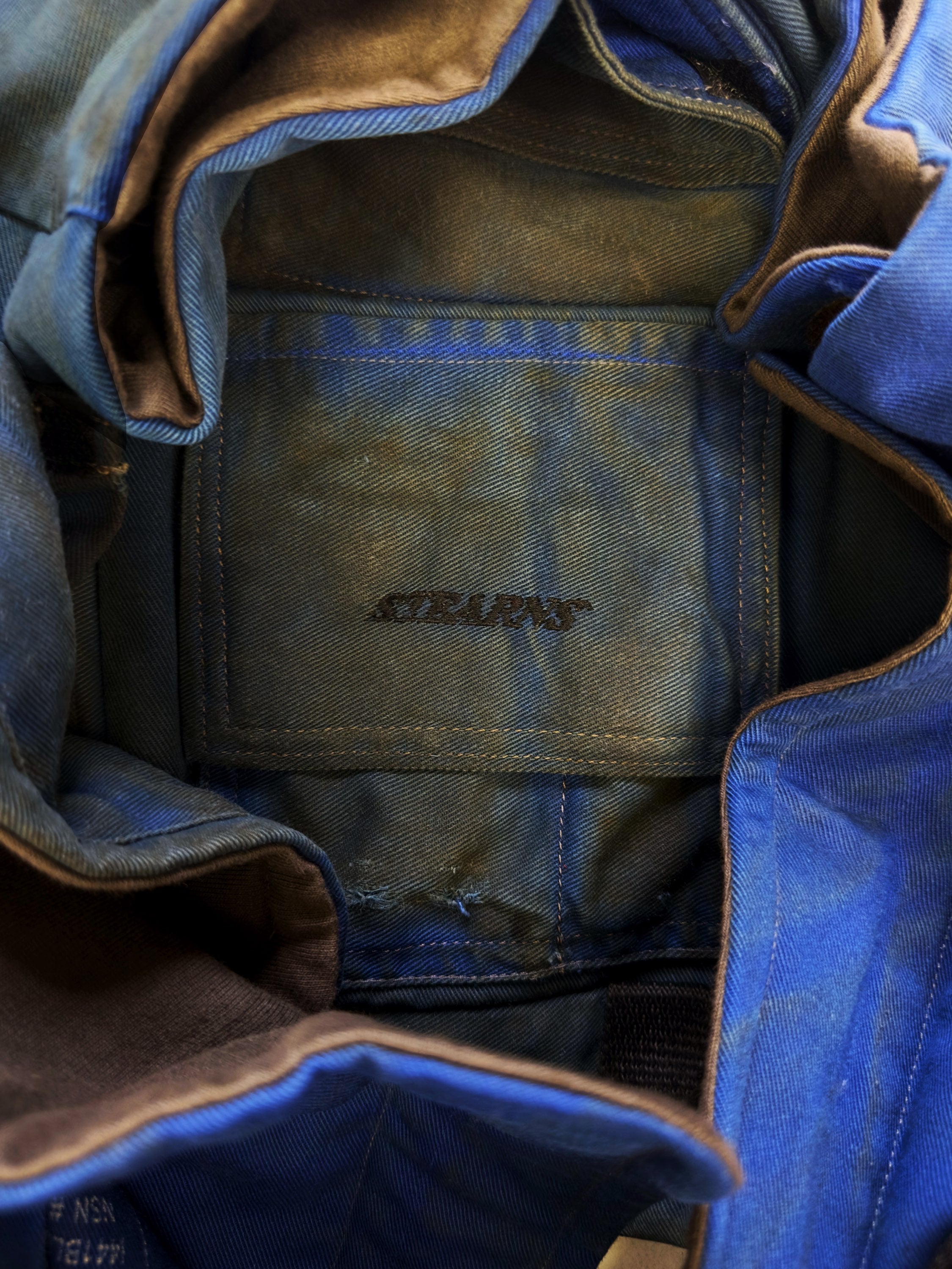 2024 Yeezy UNRELEASED SAMPLE ‘Tractors’ Reconstructed Blue Cargo Vest