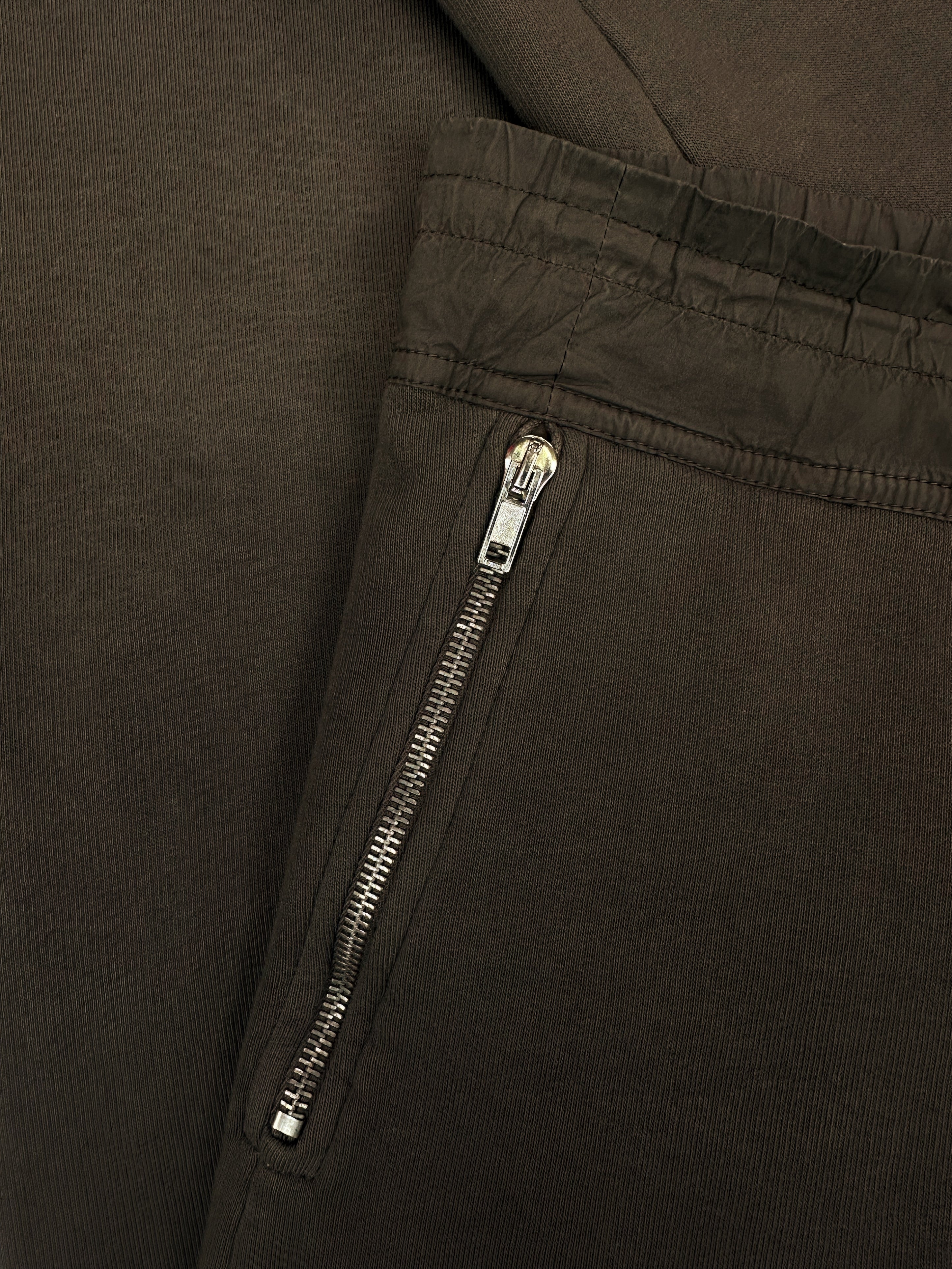 Rick Owens ‘Berlin’ Dark Dust Multi-Zip Drawstring Heavyweight Sweat Pants