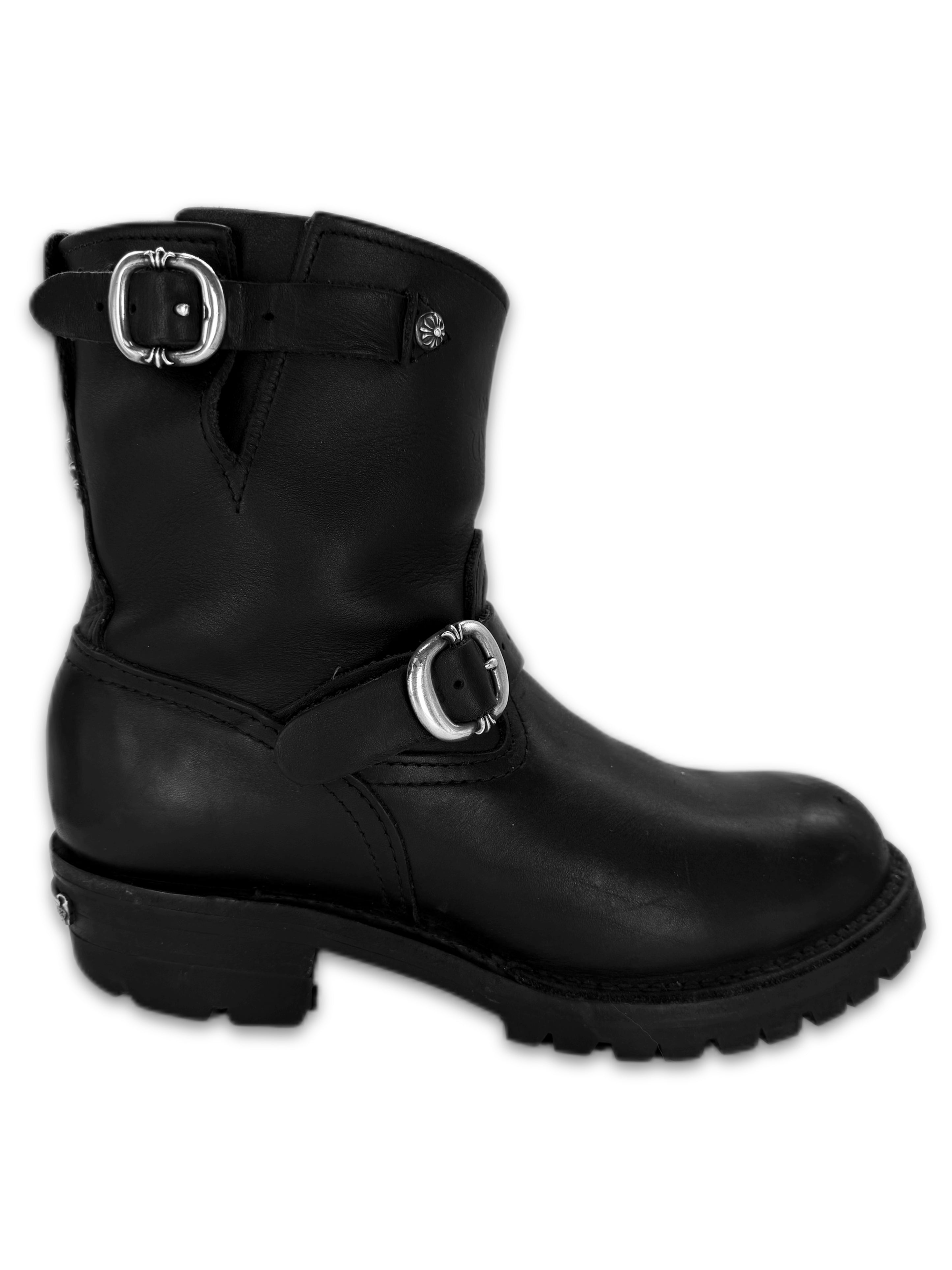 Chrome Hearts x Wesco ‘Cross’ Gunslinger Black Leather Boots