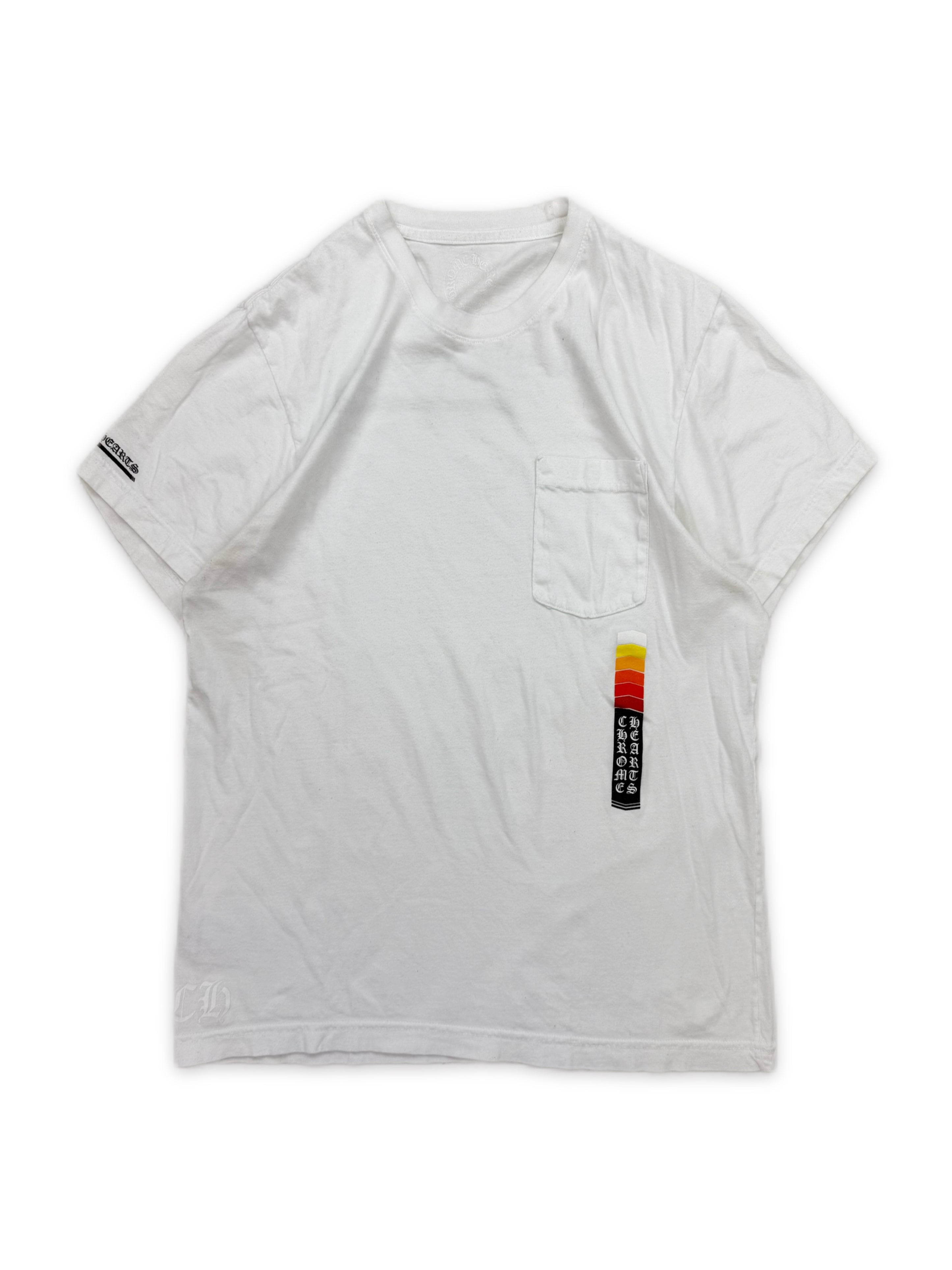 Chrome Hearts ‘Boost’ Logo Hollywood Exclusive White T-Shirt
