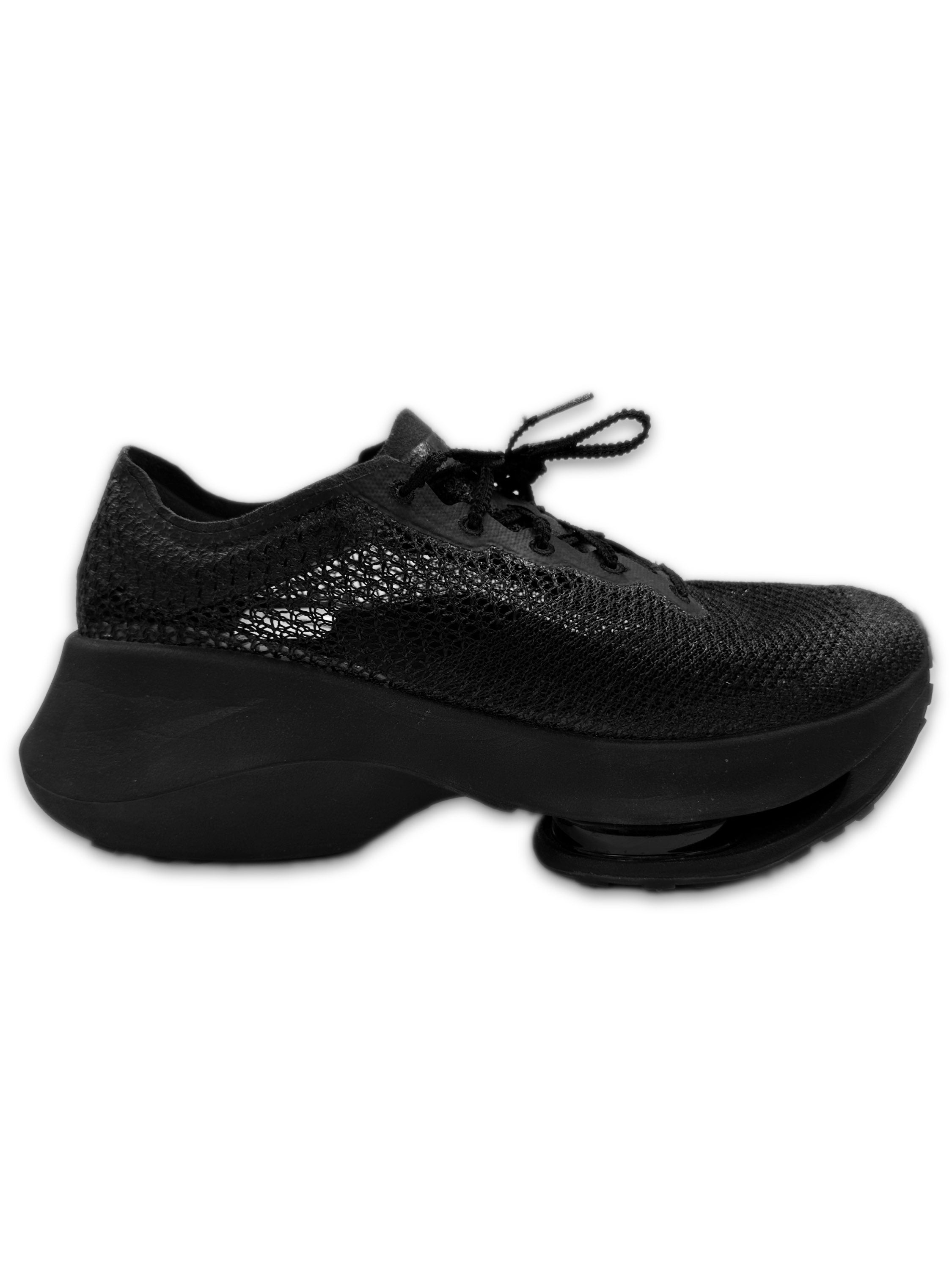 MMW x Nike TRD Run 6 Black Low-top Mesh Sneakers