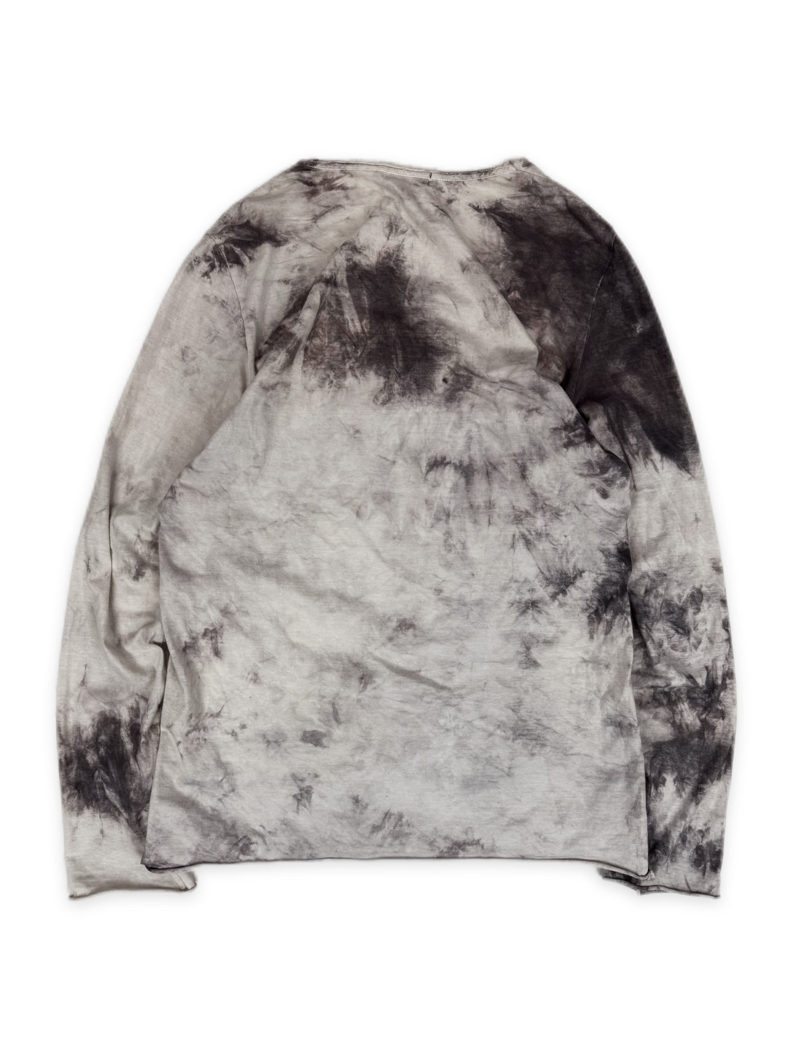 GOA Tie Dye Light Weight Marble Pattern Long Sleeve Shirt