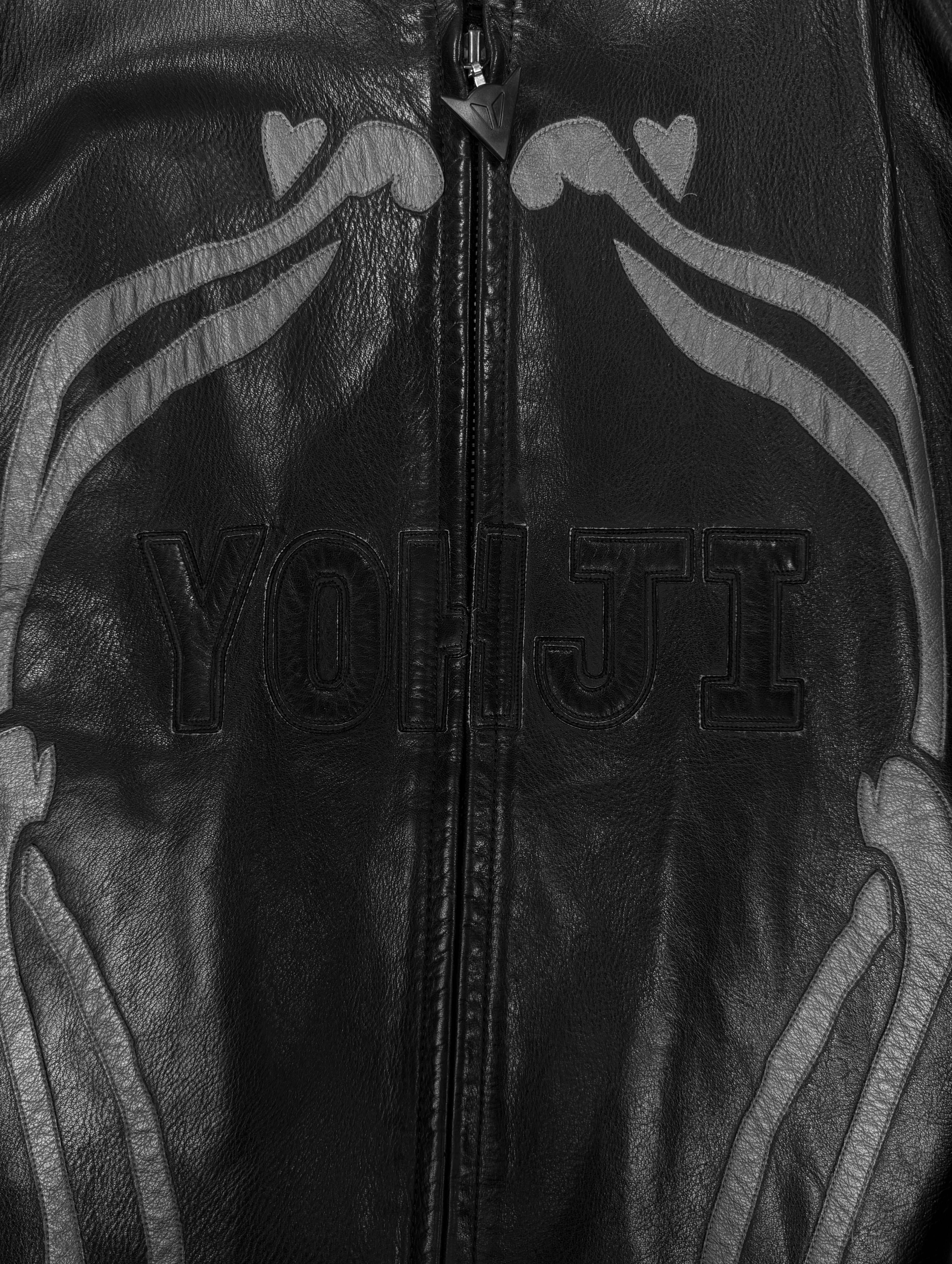 AW04 Yohji Yamamoto x Dianese ‘Skull &amp; Crossbones’ Leather Moto Jacket