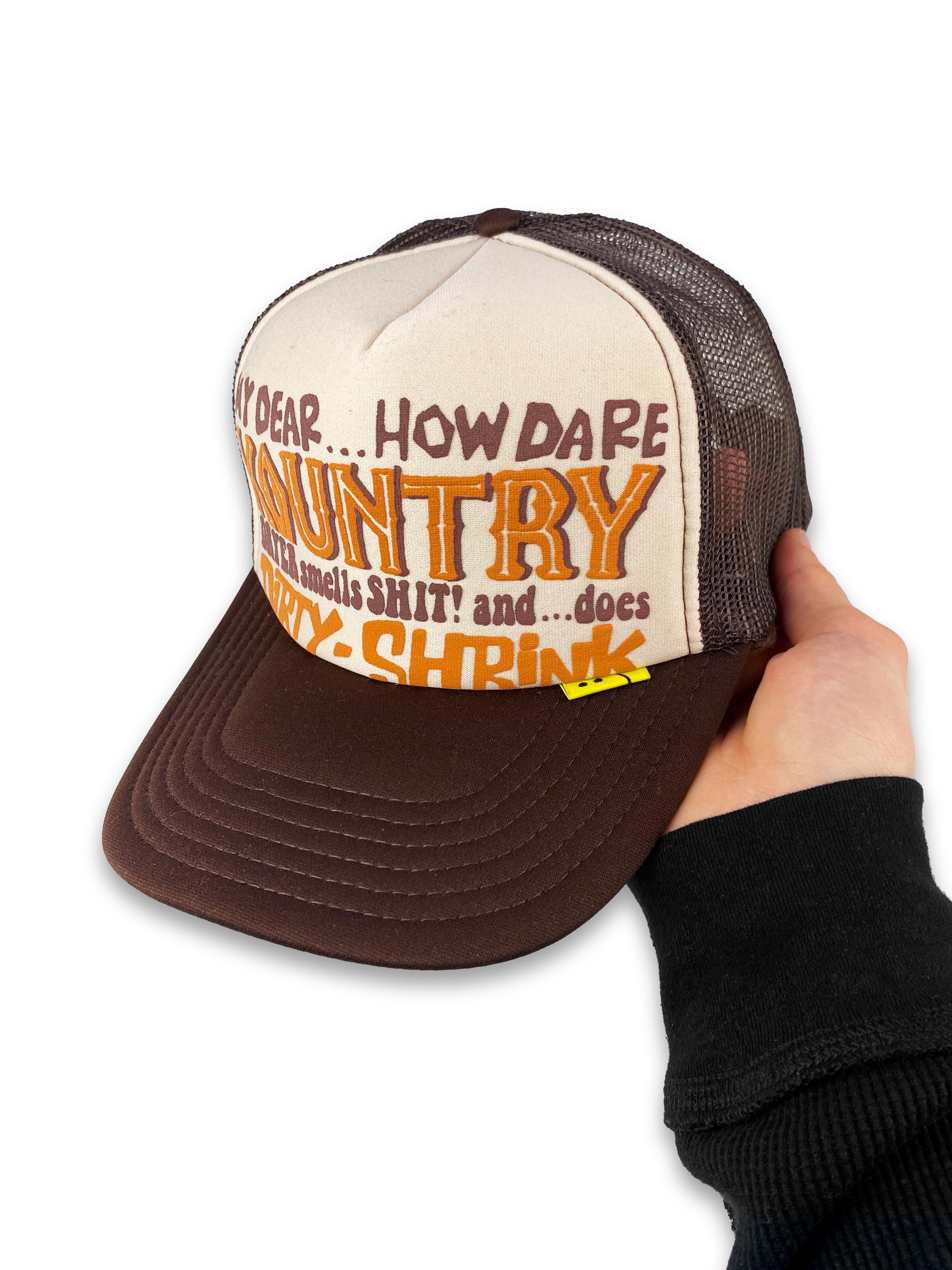 SS23 Kapital Kountry Two Tone Graphic Mesh Trucker Hat