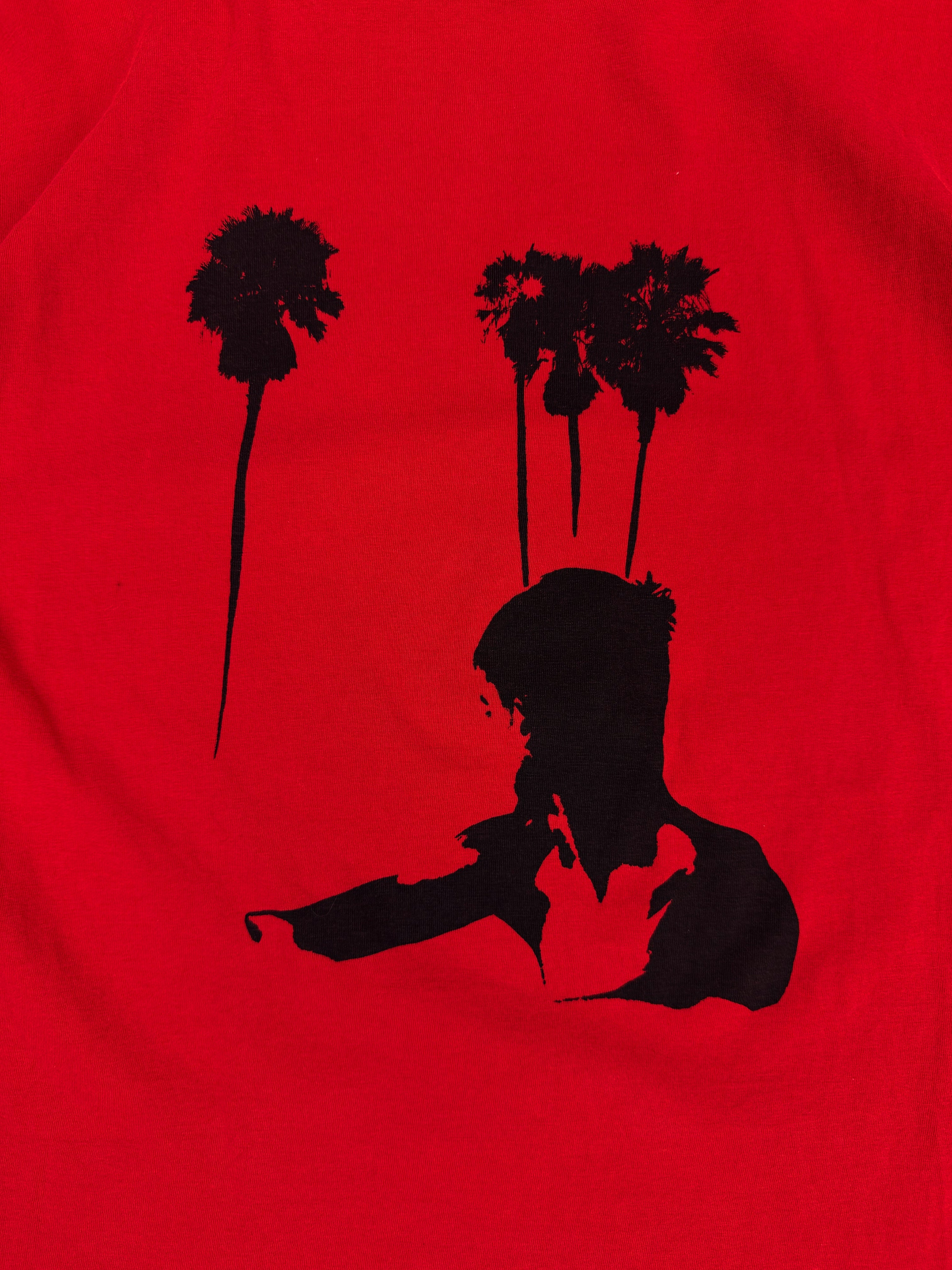 SS07 Dior Homme ‘Bruce Lee’ Red Graphic T-Shirt