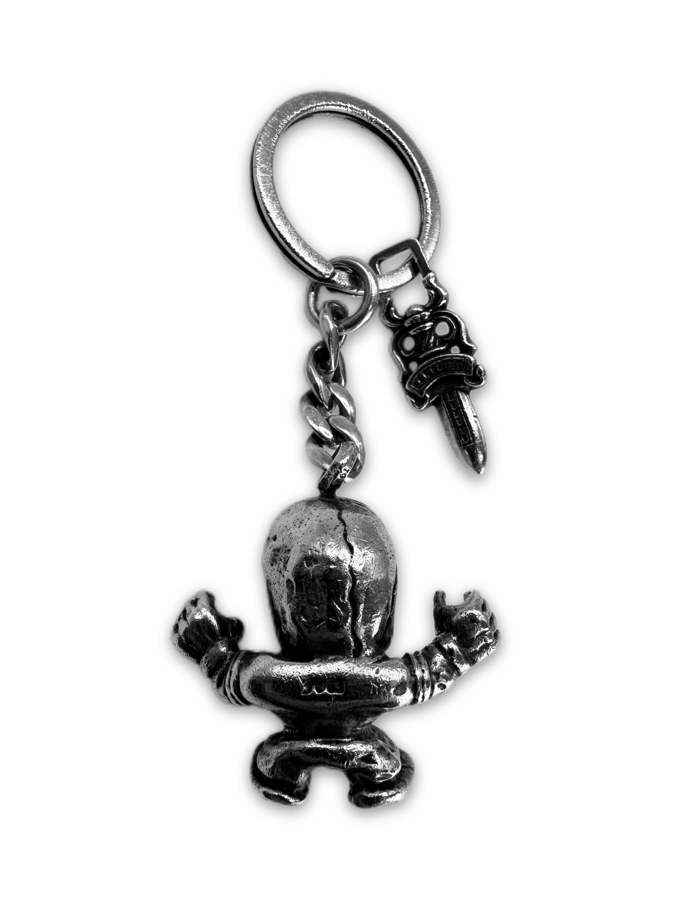 Chrome Hearts x Foti ‘Harris Teeter’ Skull &amp; Dagger Keychain